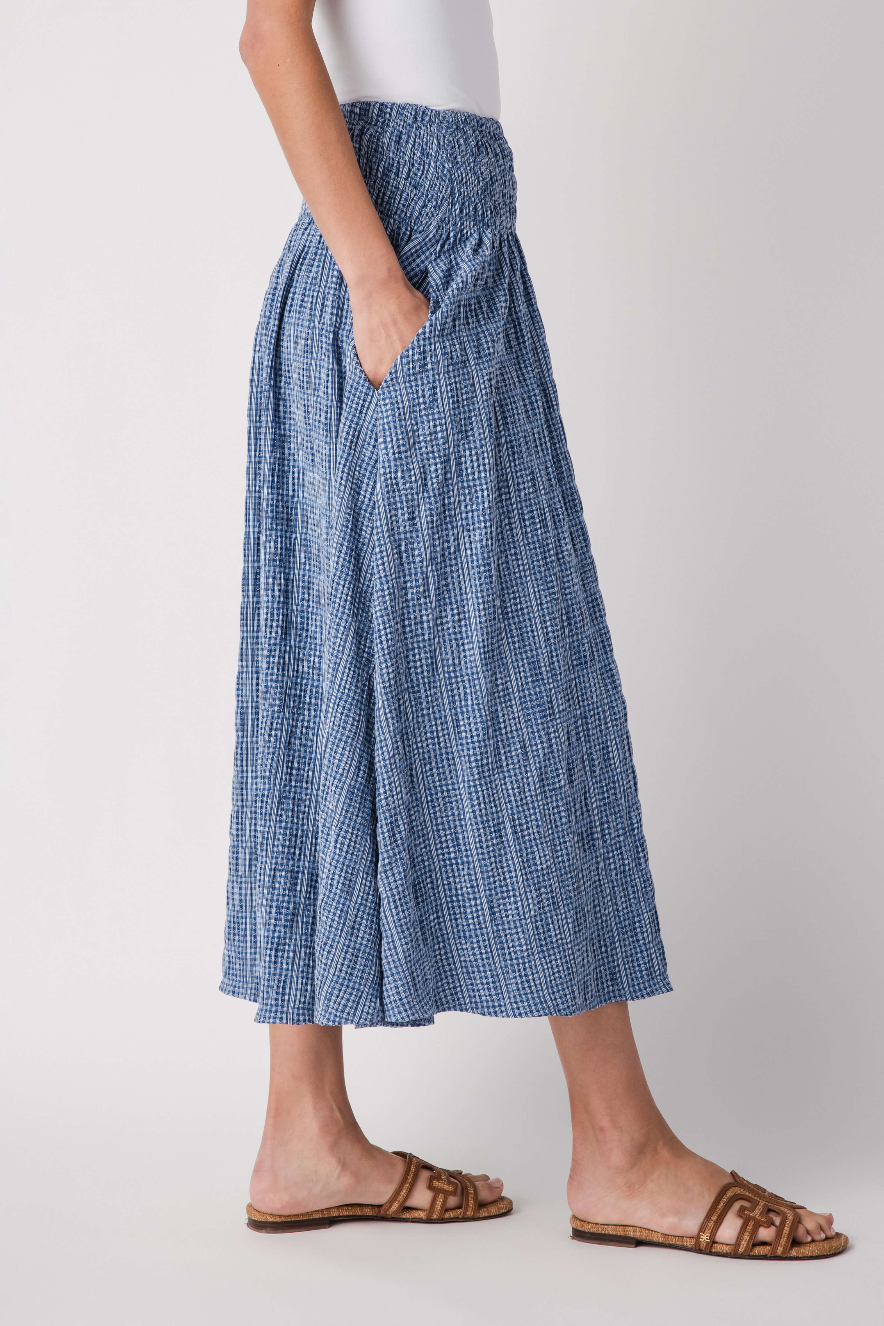 Raisonnel Gingham Maxi Skirt