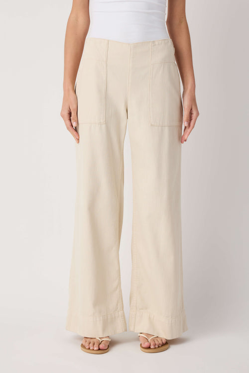 Free People Breezy Denim Pull On Pants
