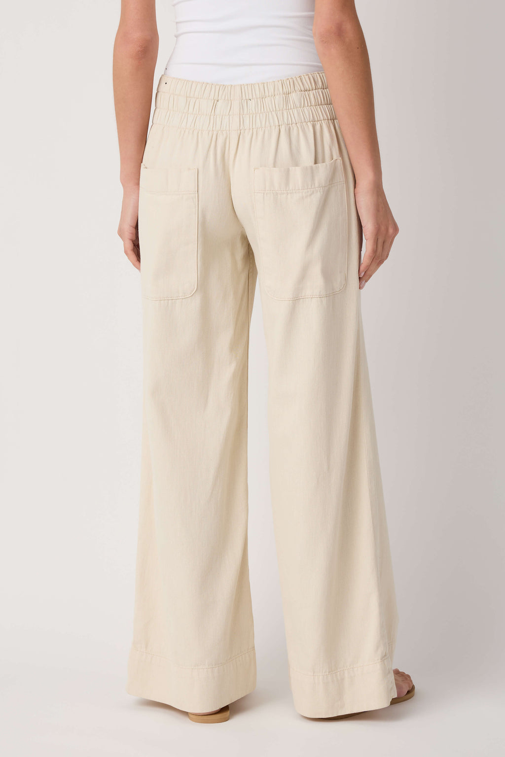 Free People Breezy Denim Pull On Pants