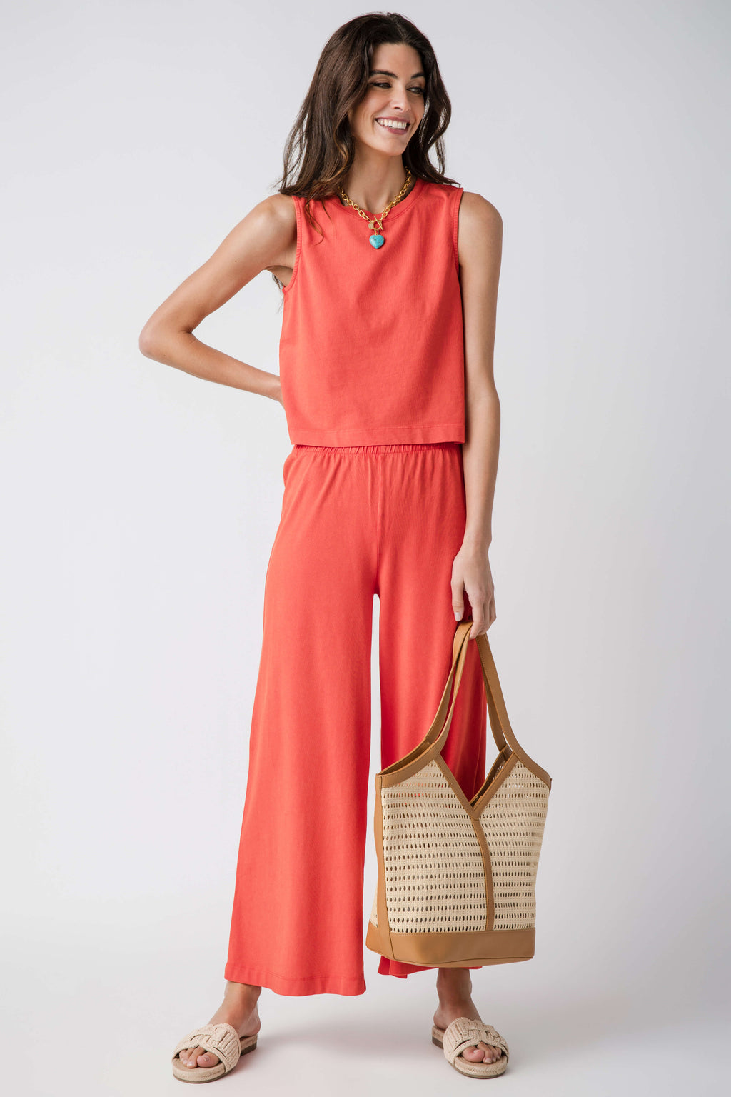 Z Supply Scout Jersey Crop Flare Pant