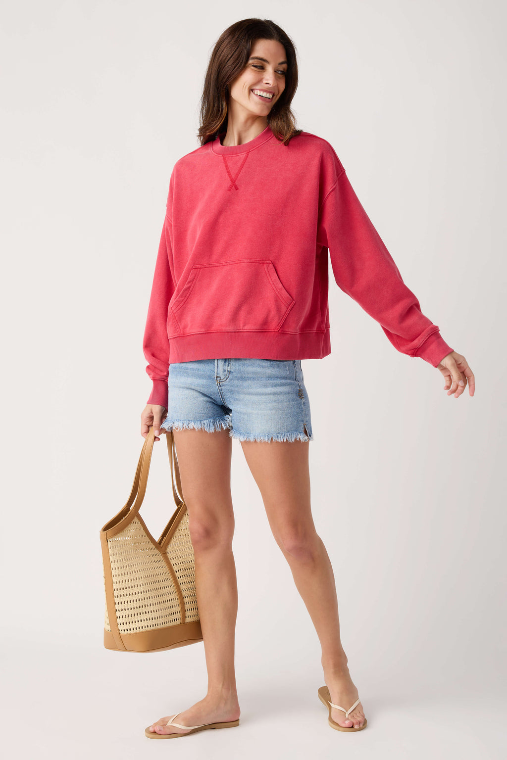 Wishlist Washed Relaxed Sweatshirt