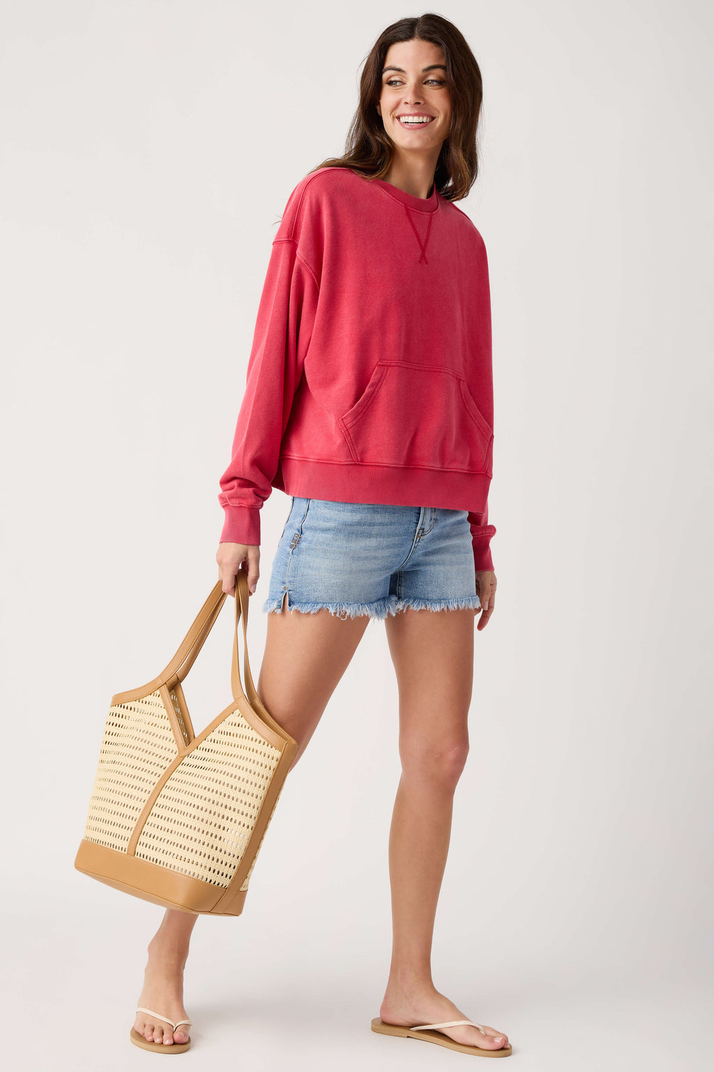 Wishlist Washed Relaxed Sweatshirt