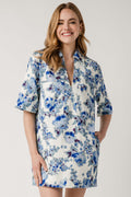 Olivaceous Floral Dress