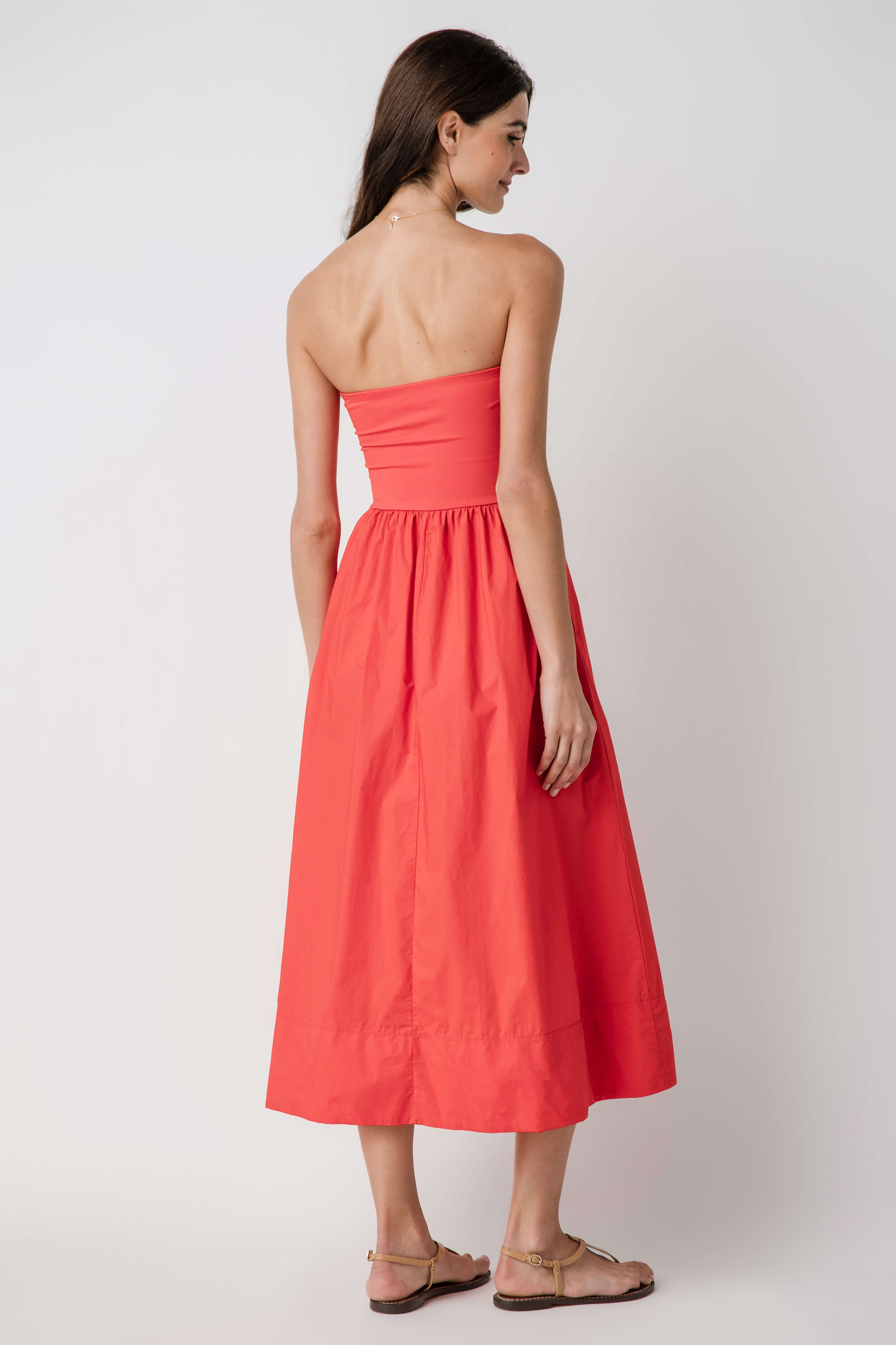Z Supply Sunsought Strapless Midi Dress – Social Threads