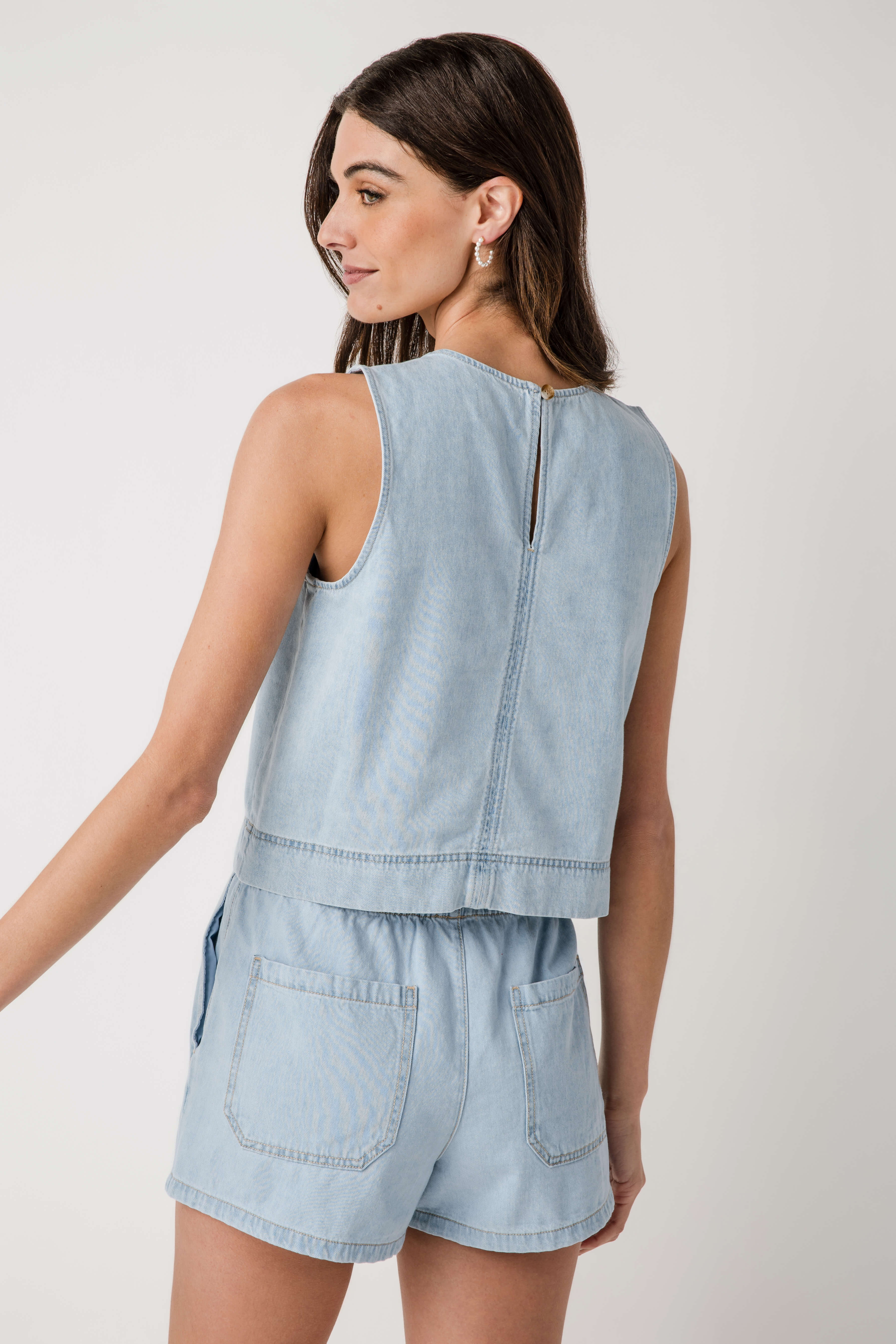 Z Supply Sun Seeker Denim Tank