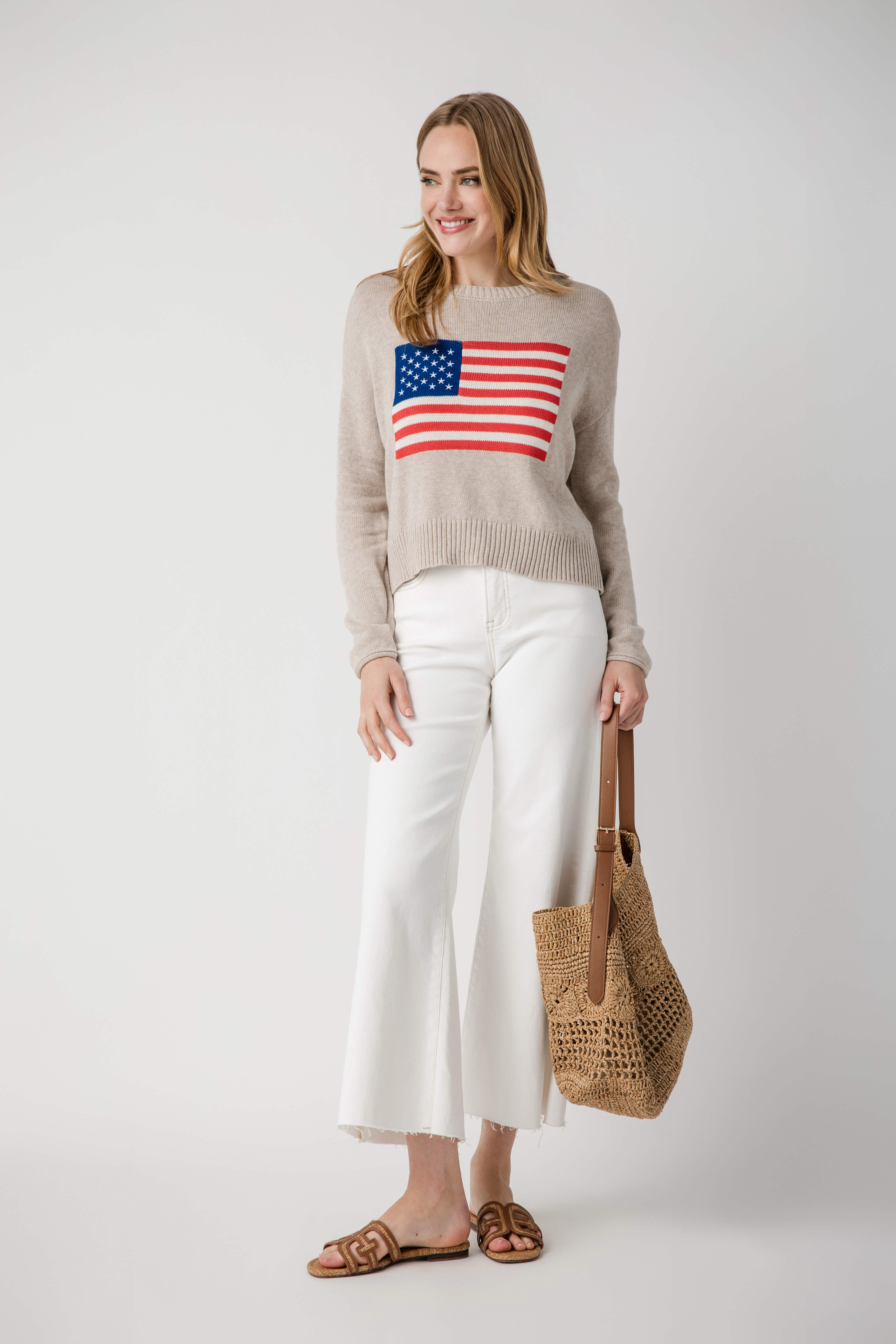 Risen Georgia Mid Rise Ankle Straight Raw Hem Jeans – Social Threads