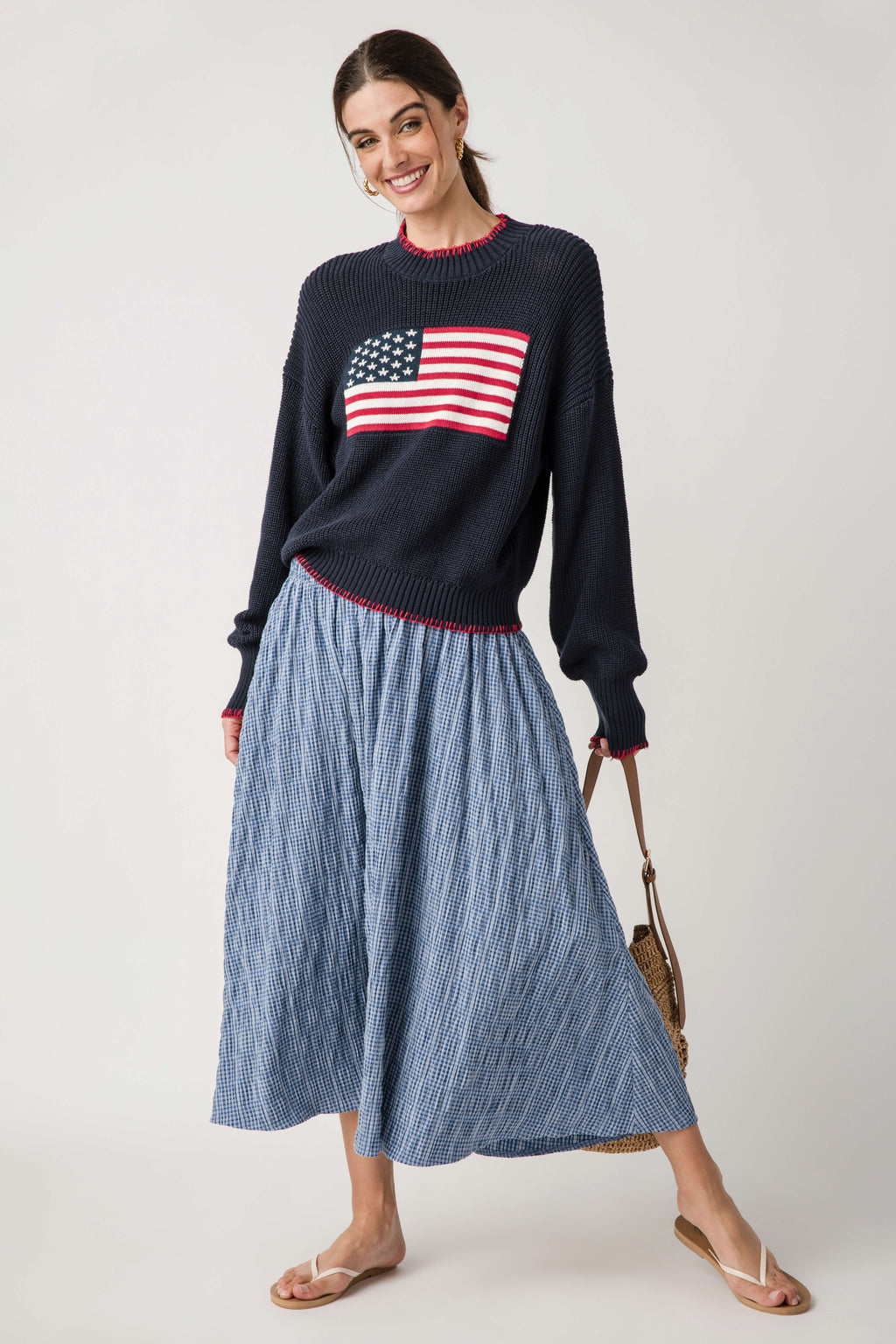 By Together Americana Stitch Sweater