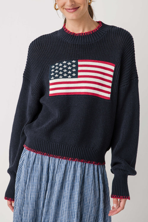 By Together Americana Stitch Sweater
