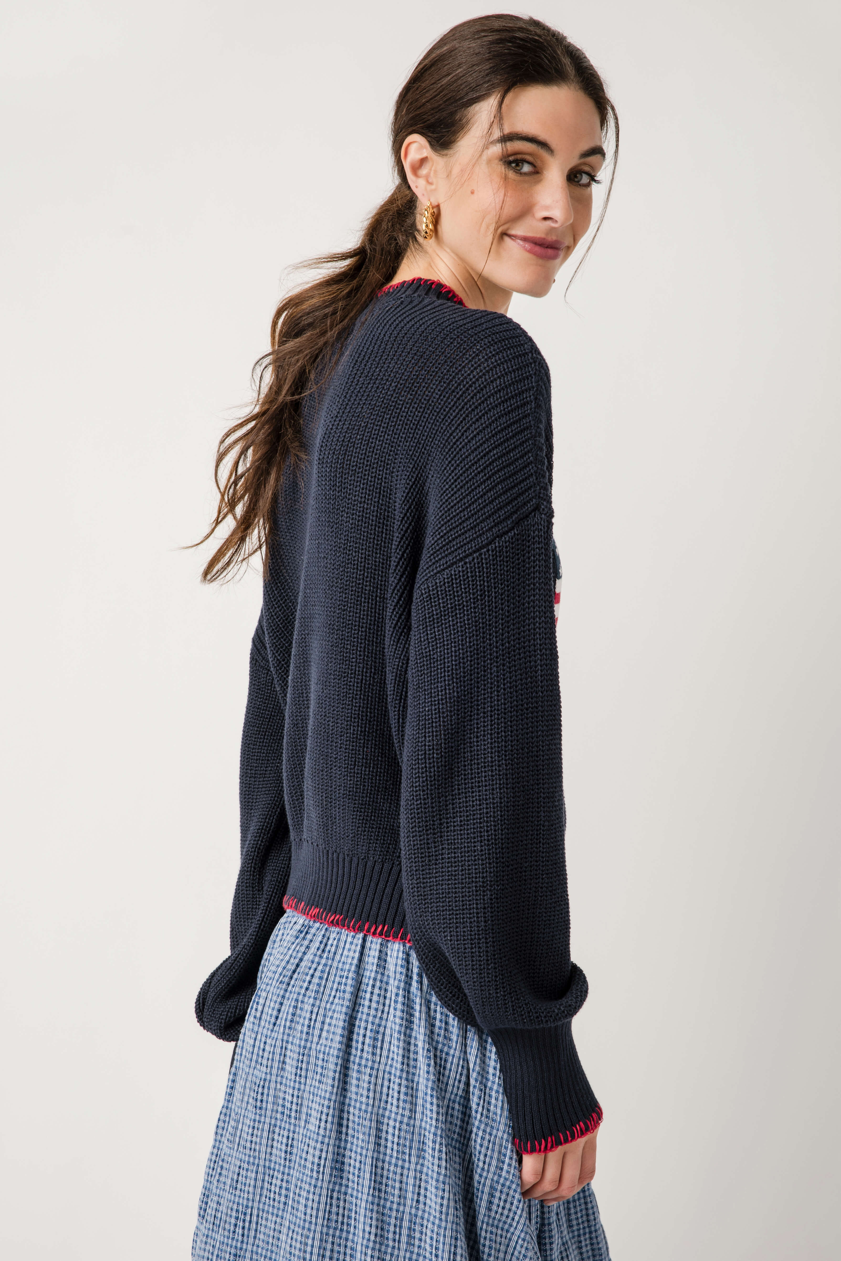 By Together Americana Stitch Sweater