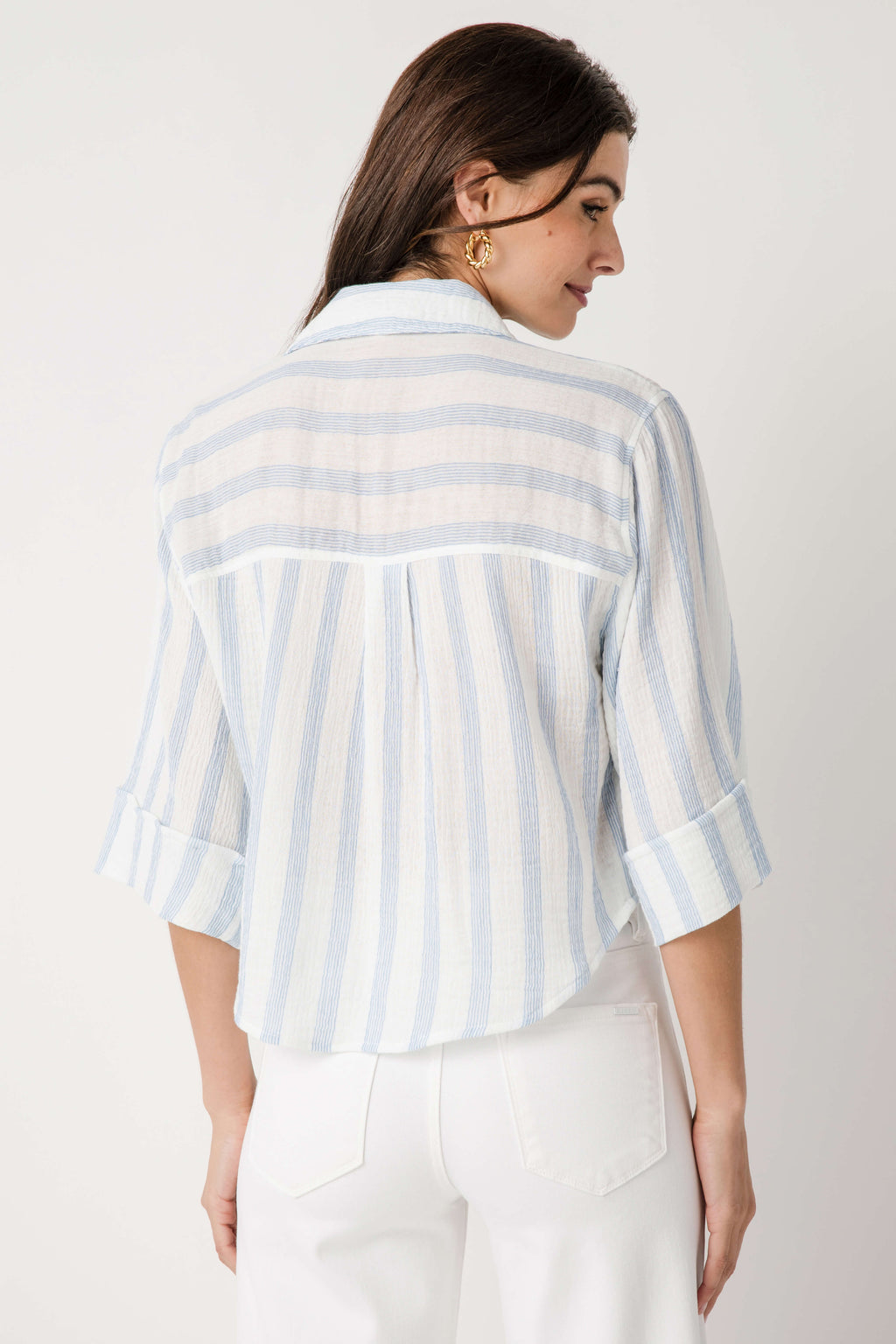 Z Supply Helena Striped Shirt