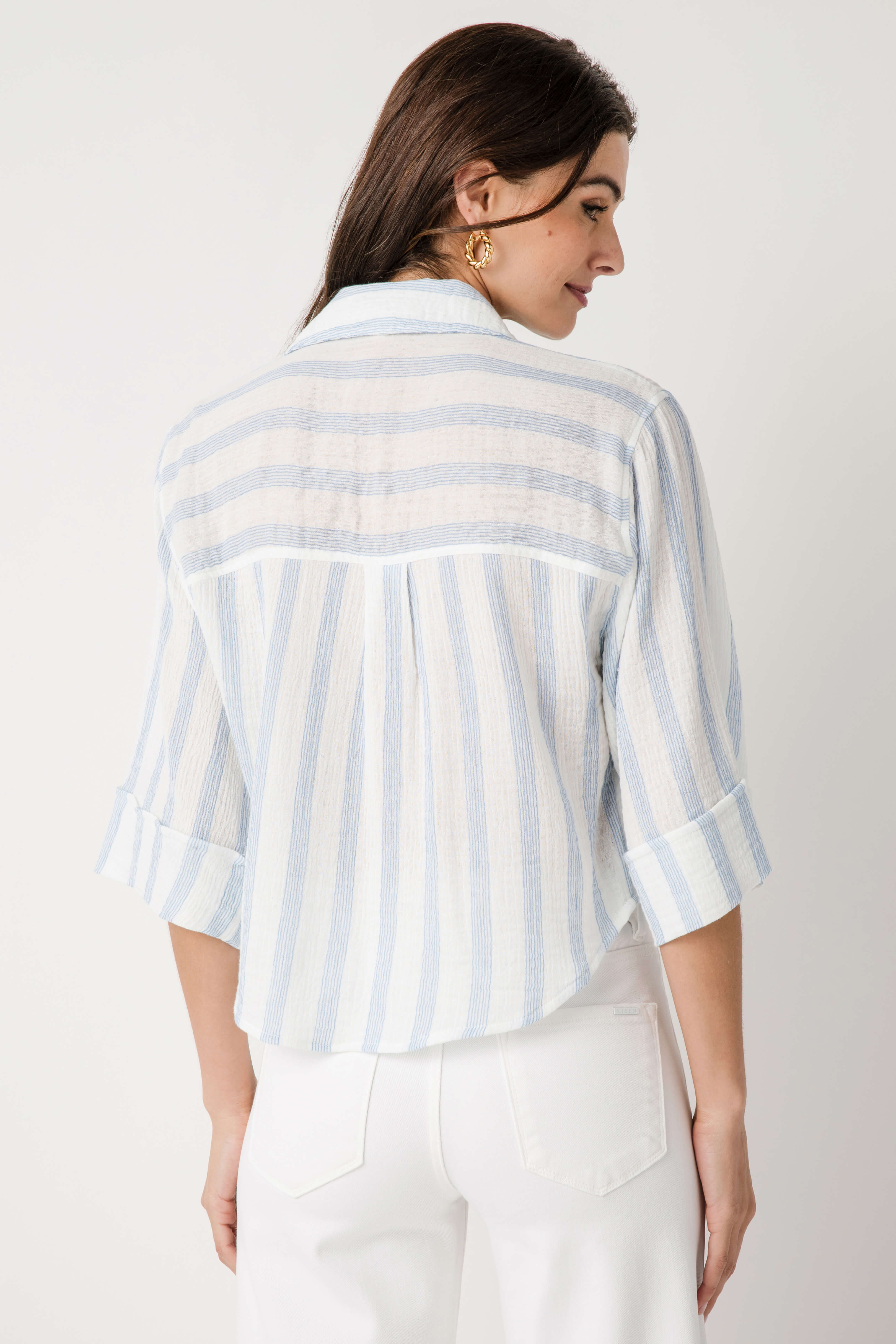 Z Supply Helena Striped Shirt