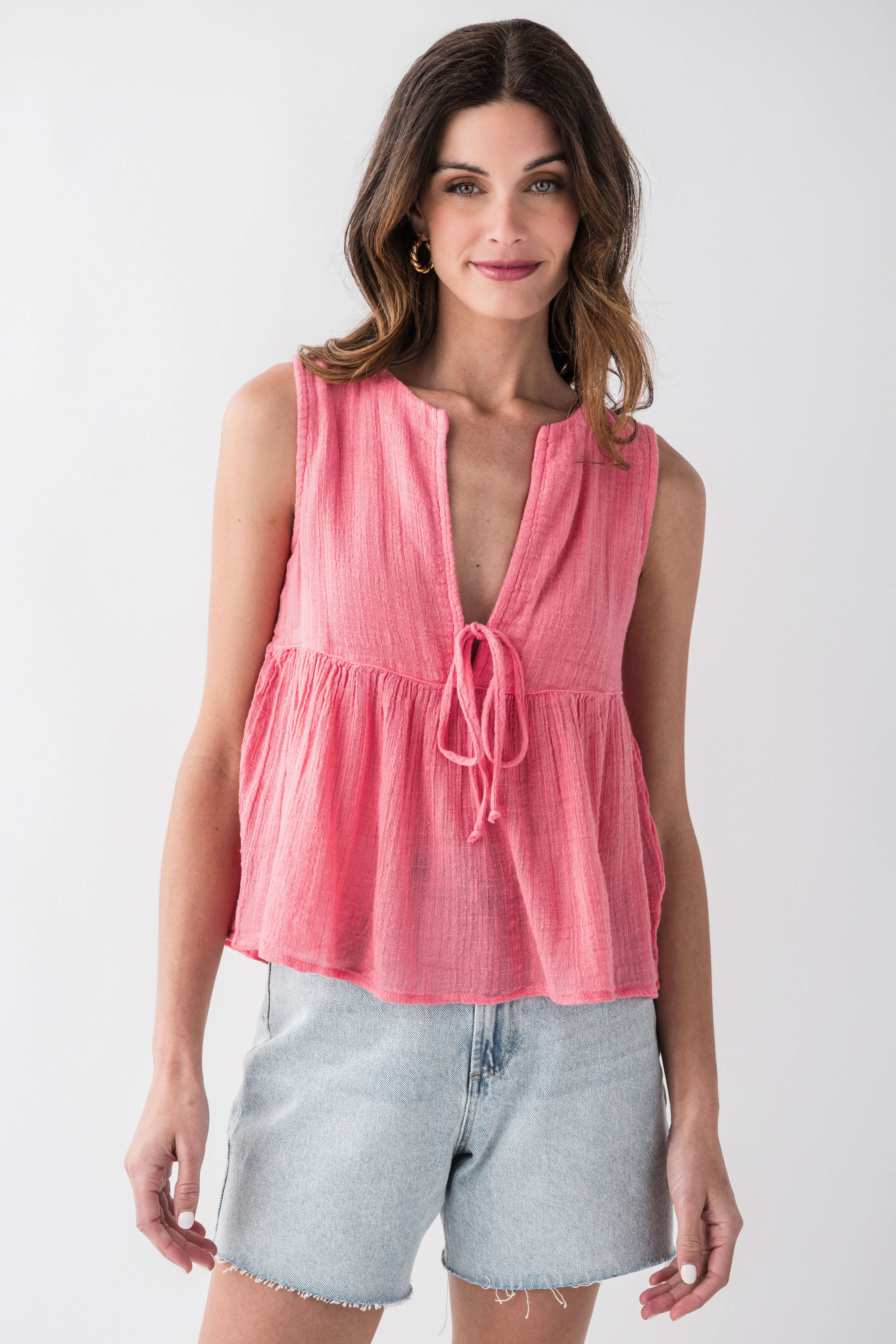 Lace and Embroidered Tulle Top | Tadashi Shoji
