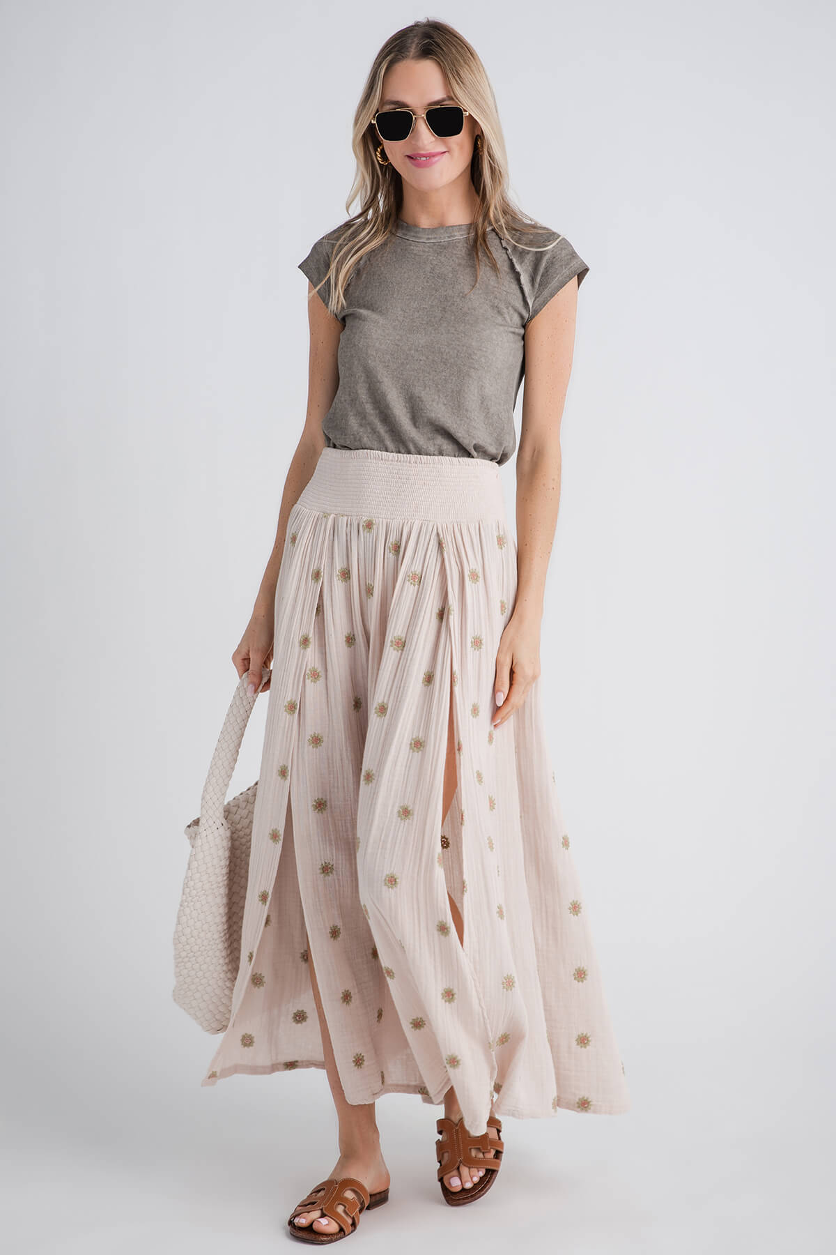Free People Real Love Maxi Skirt