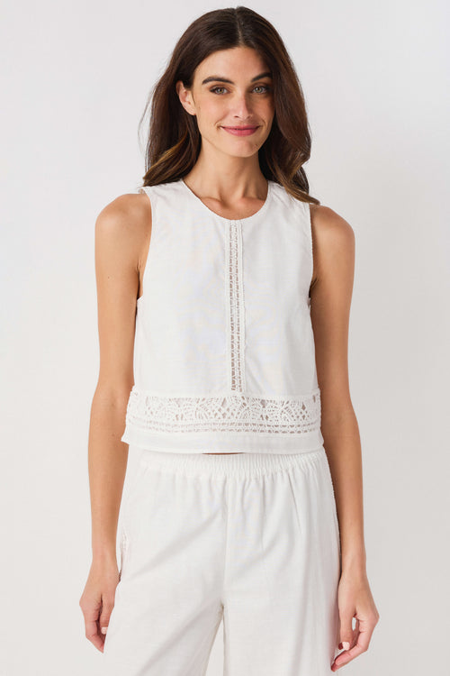 Z Supply Sloane Embroidered Top