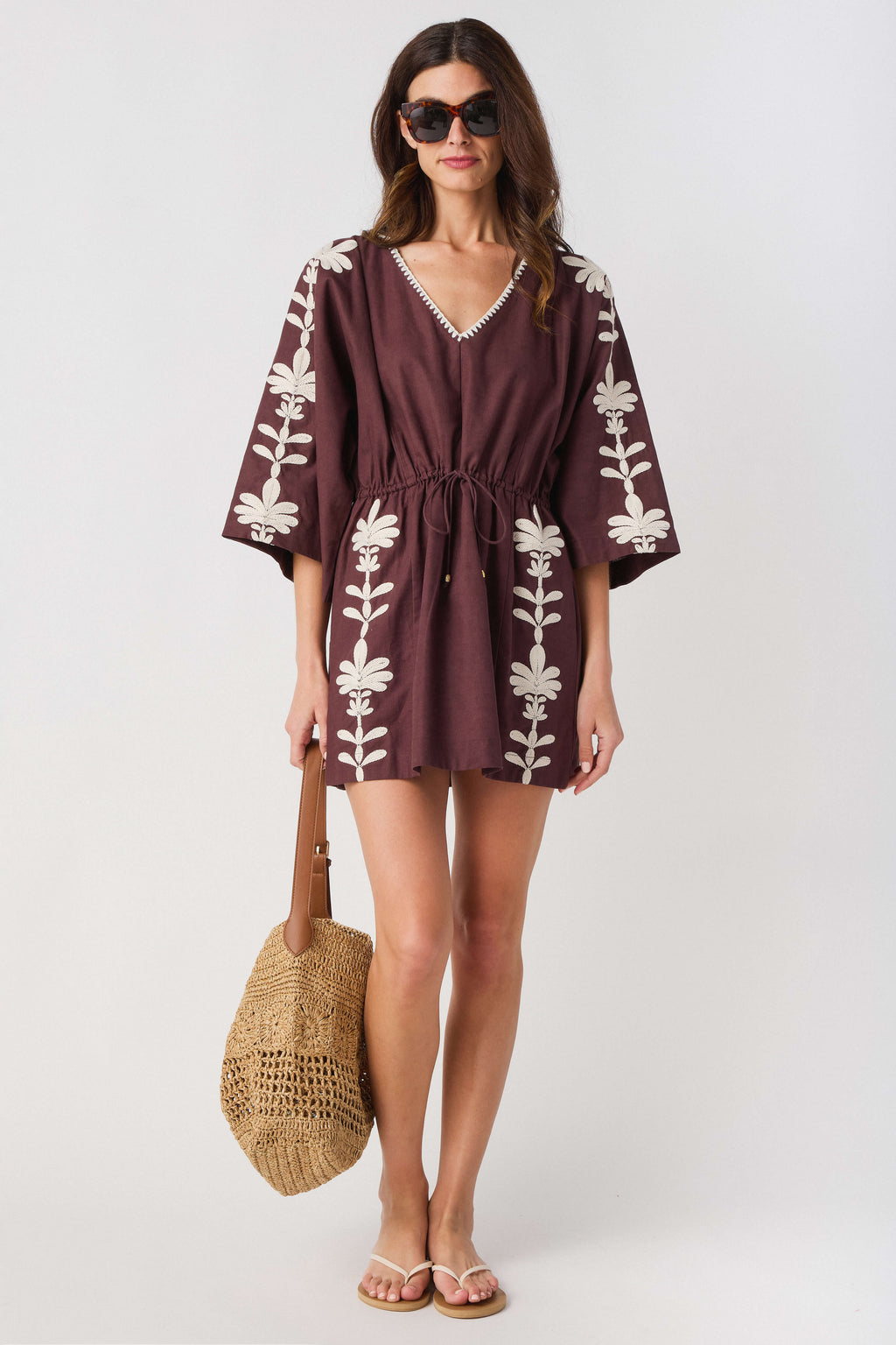 Z Supply Whispering Palms Cover Up