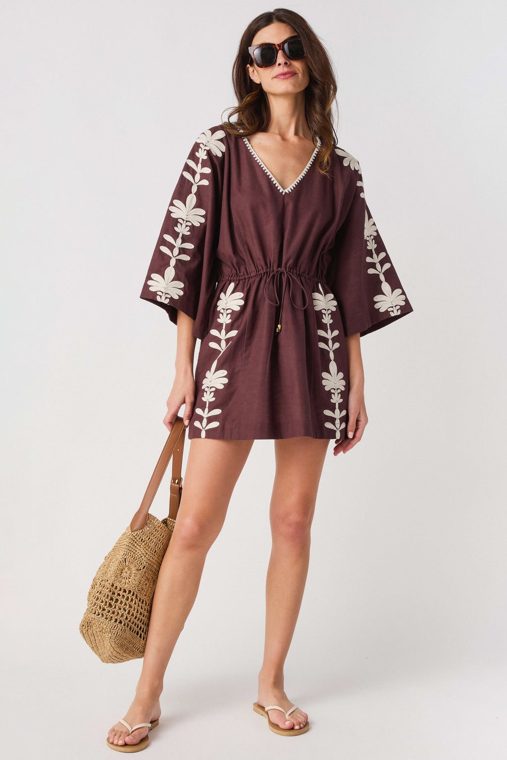 Z Supply Whispering Palms Cover Up
