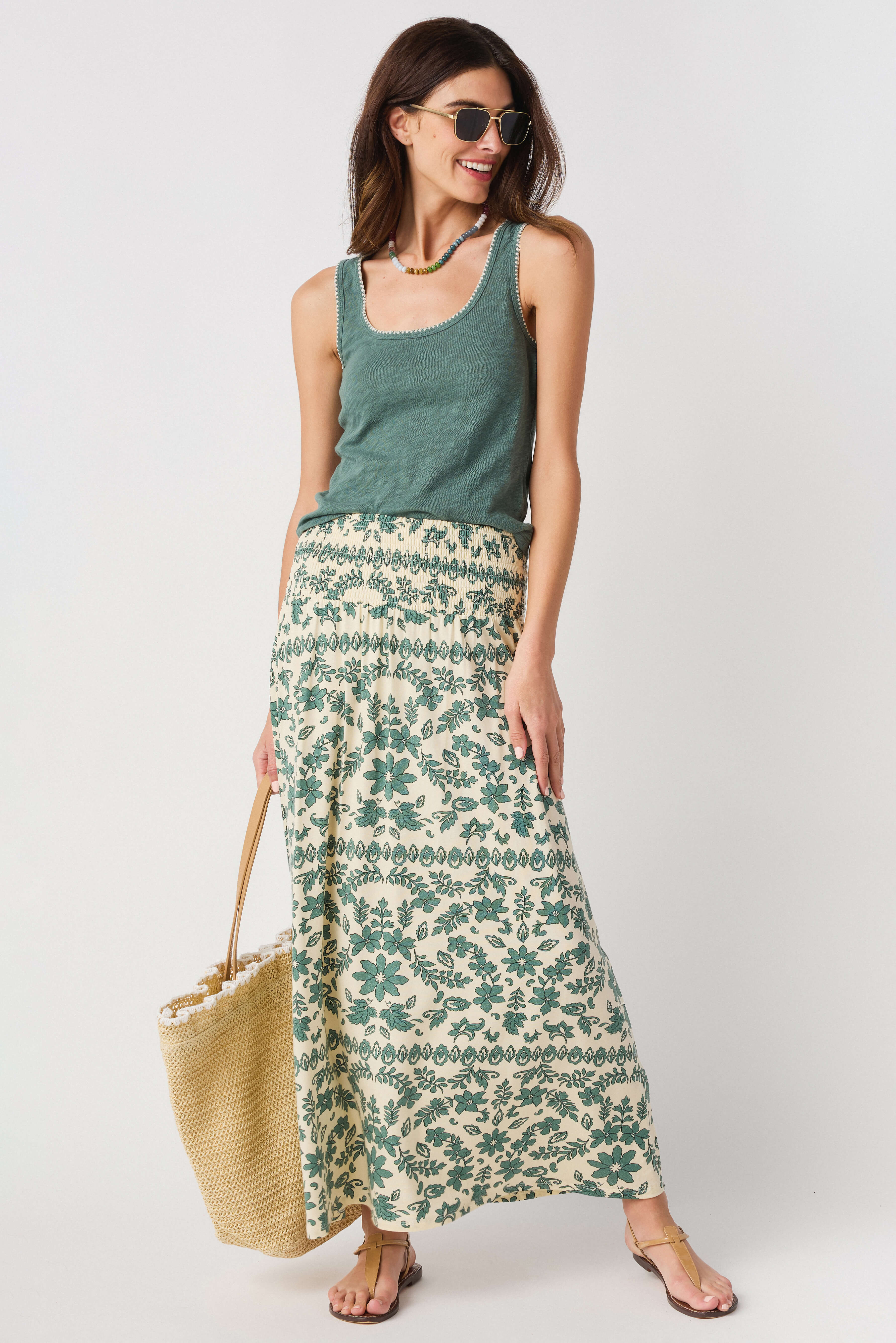 【PERVERZE】Braid Belt Layered Skirt 25ss Z Supply Leya Tera Paisley Maxi Skirt – Social Threads