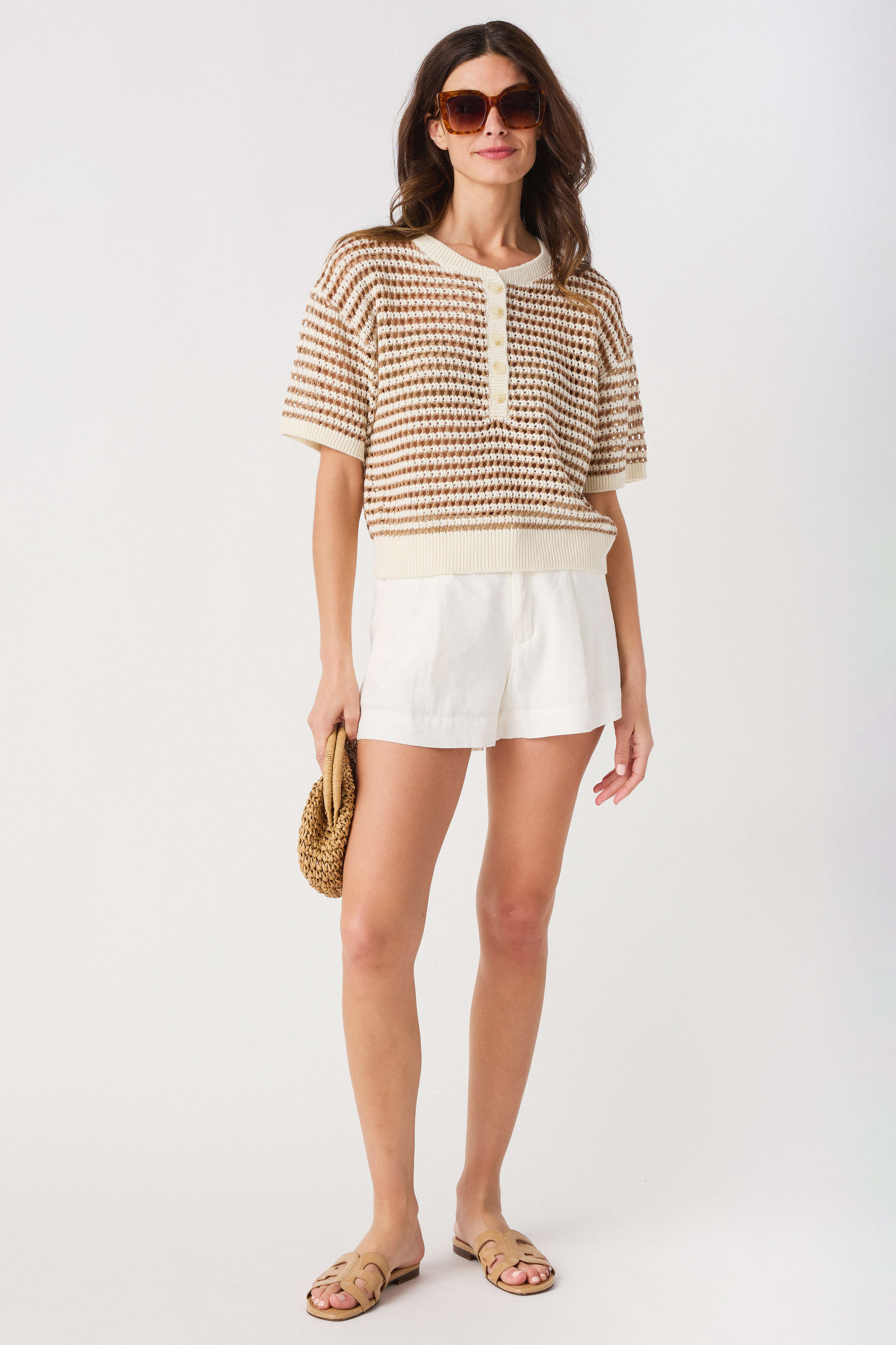 Z Supply Vantage Linen Short