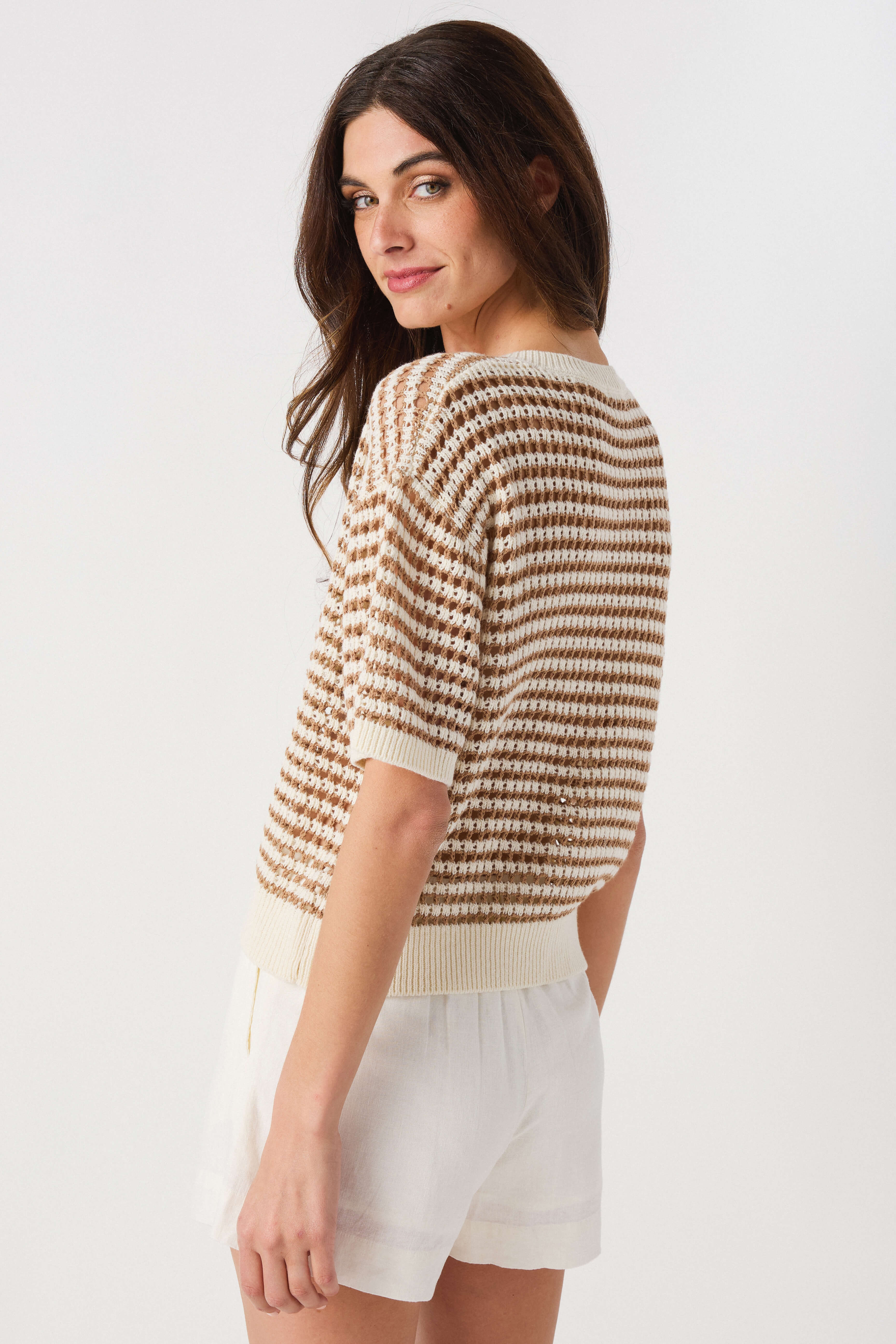 Z Supply Kylo Striped Polo Sweater