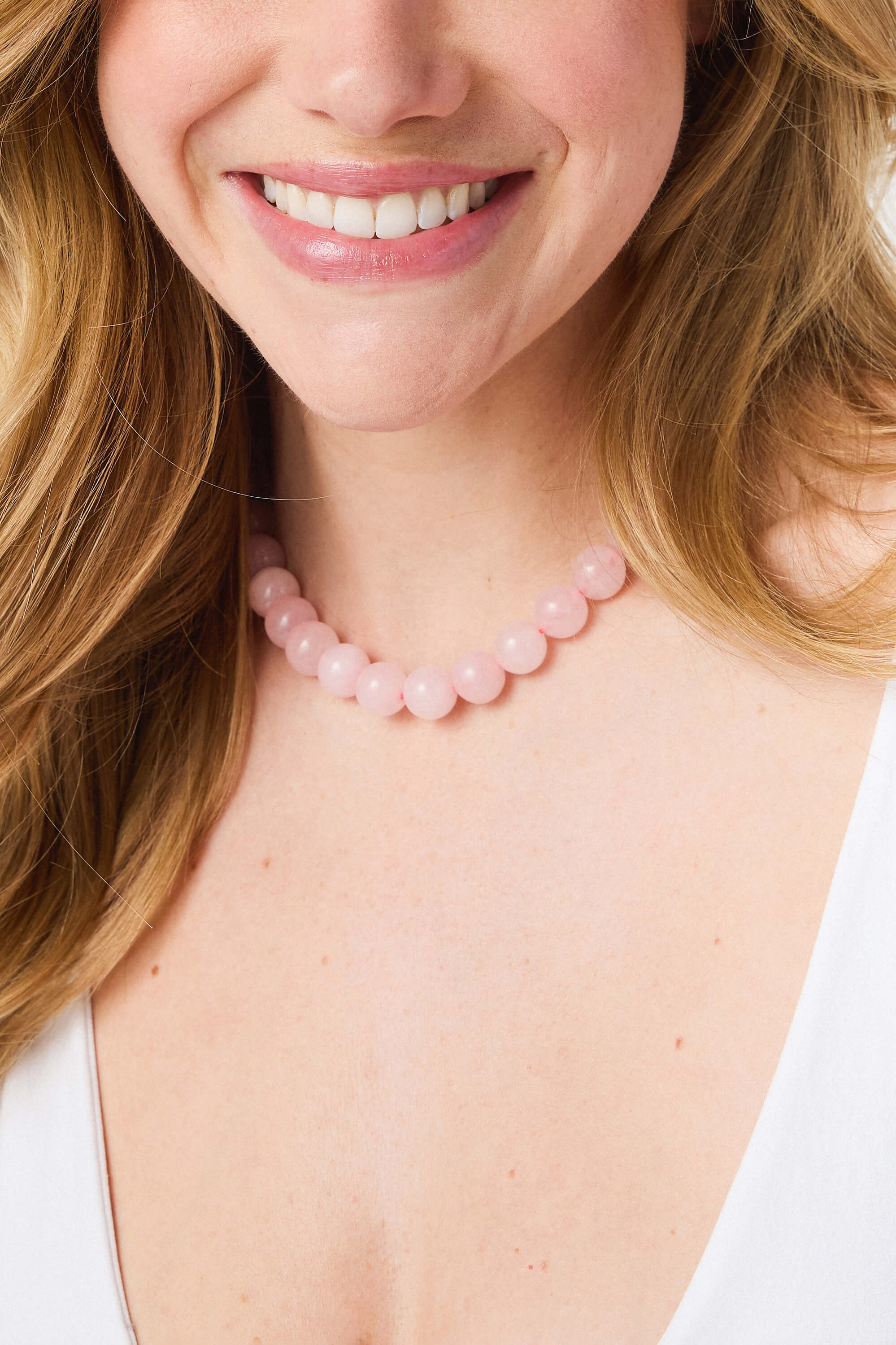 MKS Crystal Beaded Necklace