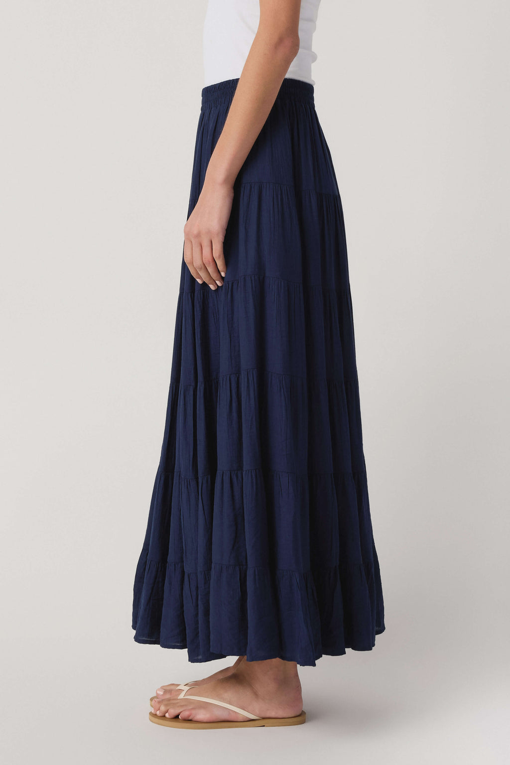 Forte Tiered Maxi Skirt