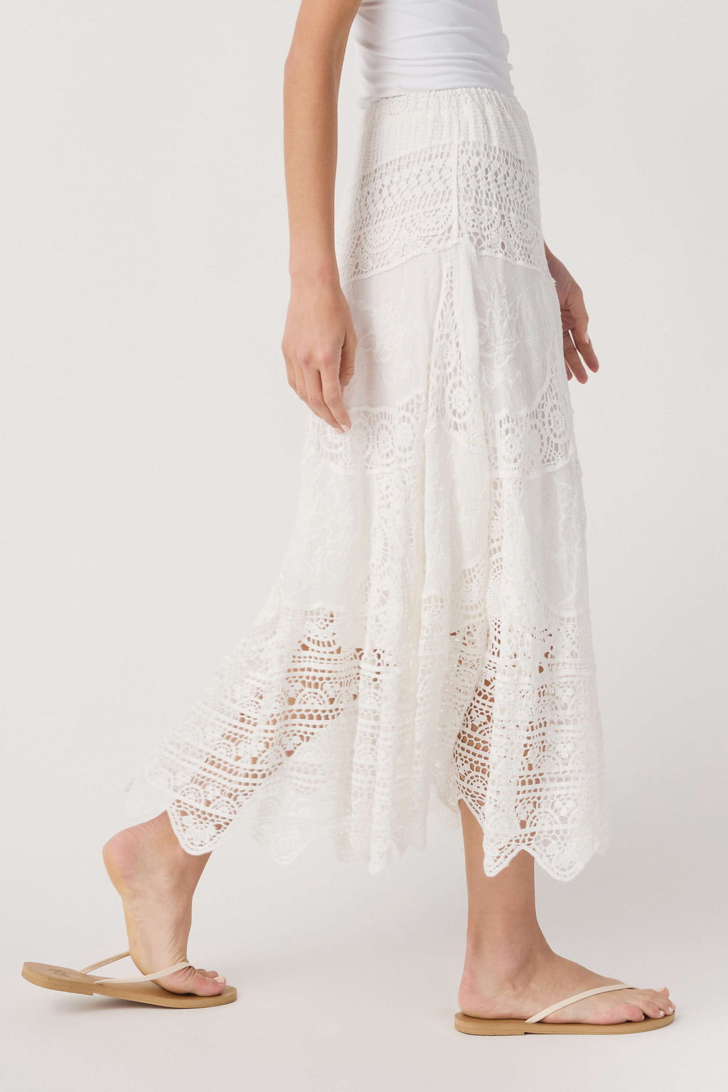 Hem & Thread Crochet Maxi Skirt
