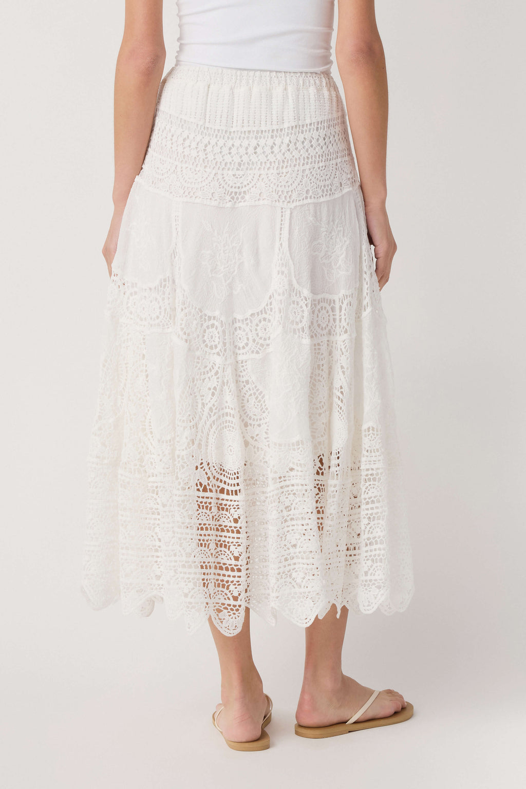 Hem & Thread Crochet Maxi Skirt