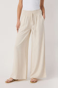 Miou Muse Smocked Waist Pants
