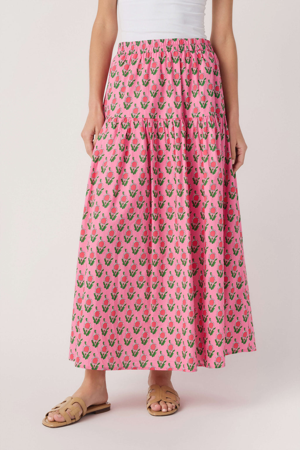 Jodifl Floral Maxi Skirt