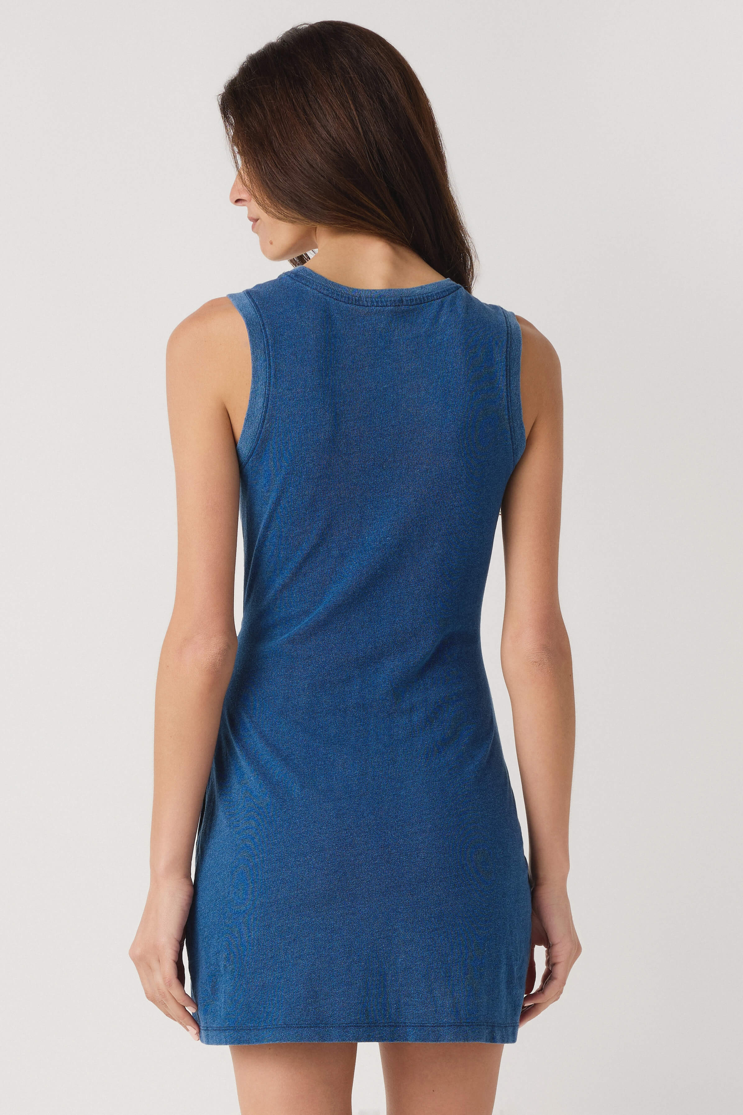 Z Supply Mattie Jersey Denim Mini Dress