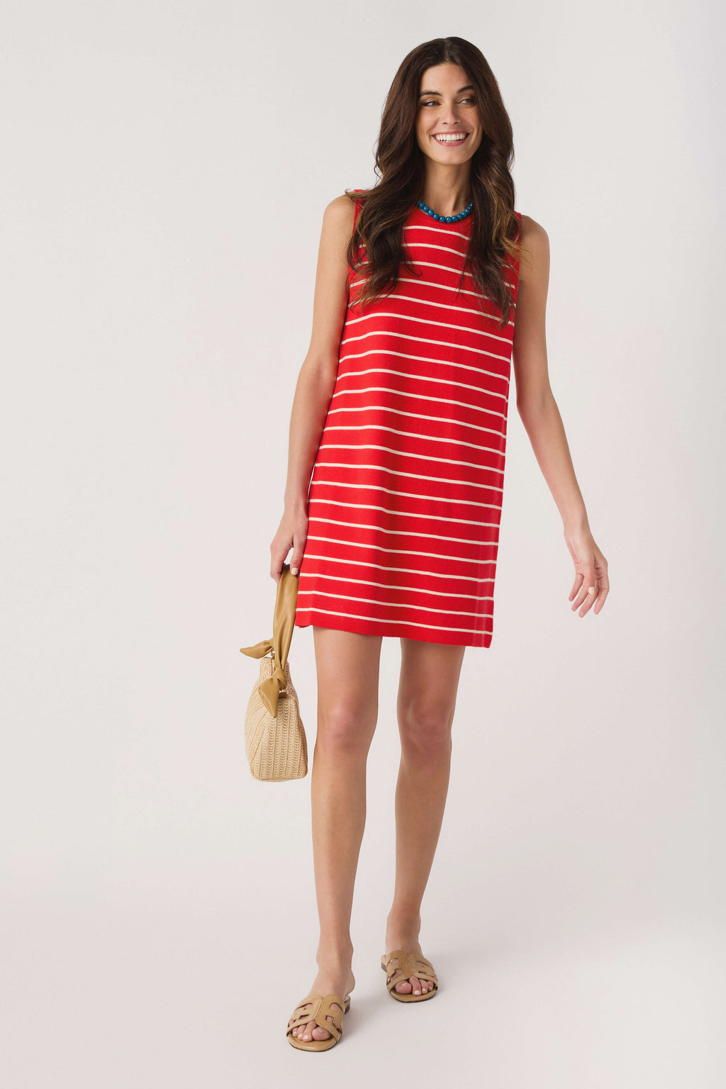 Wishlist Striped Mini Tank Dress