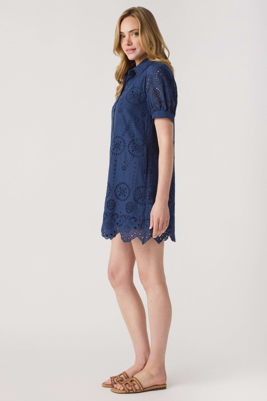 Jodifl Eyelet Shirt Dress