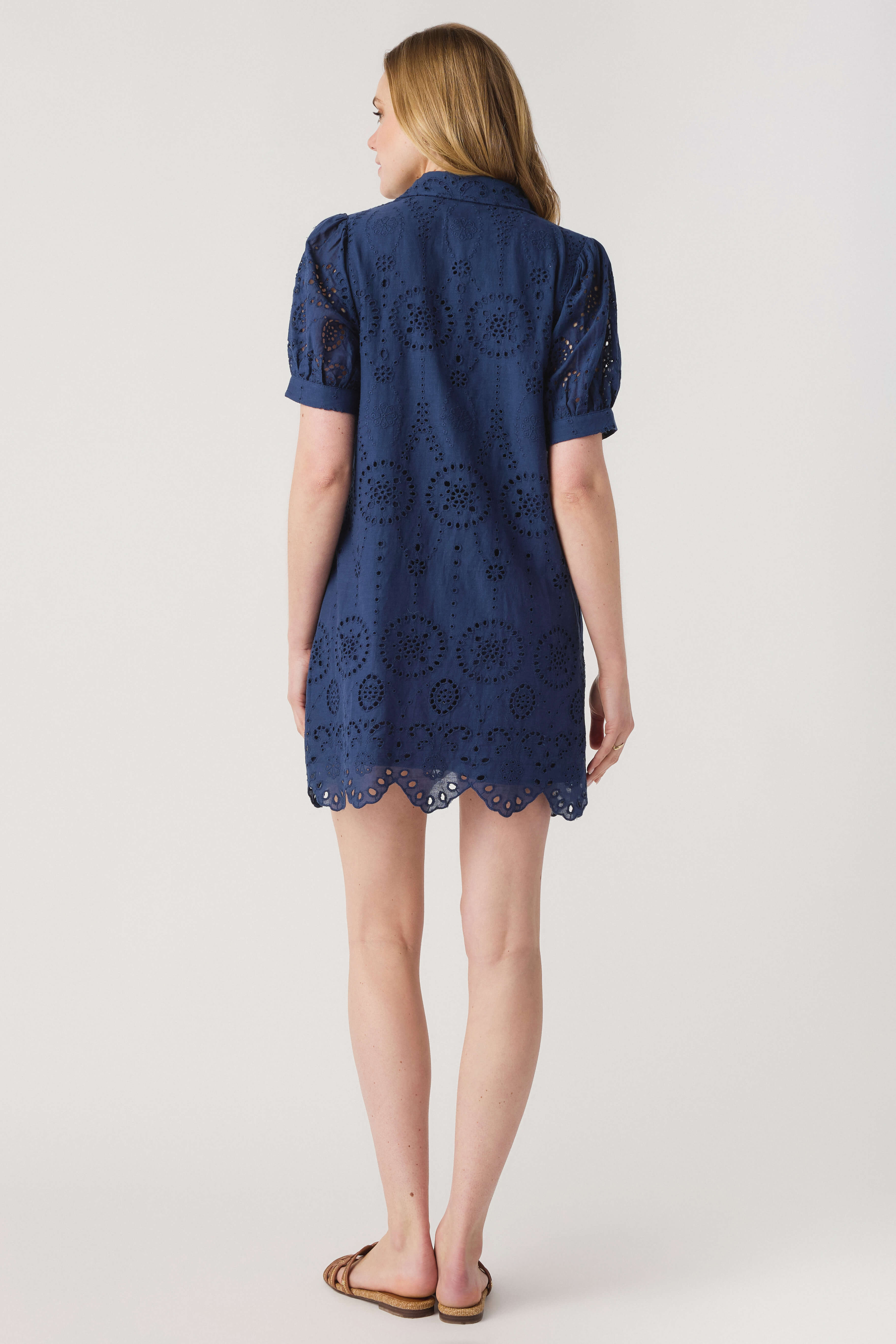 Jodifl Eyelet Shirt Dress