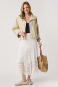 Hem & Thread Crochet Maxi Skirt