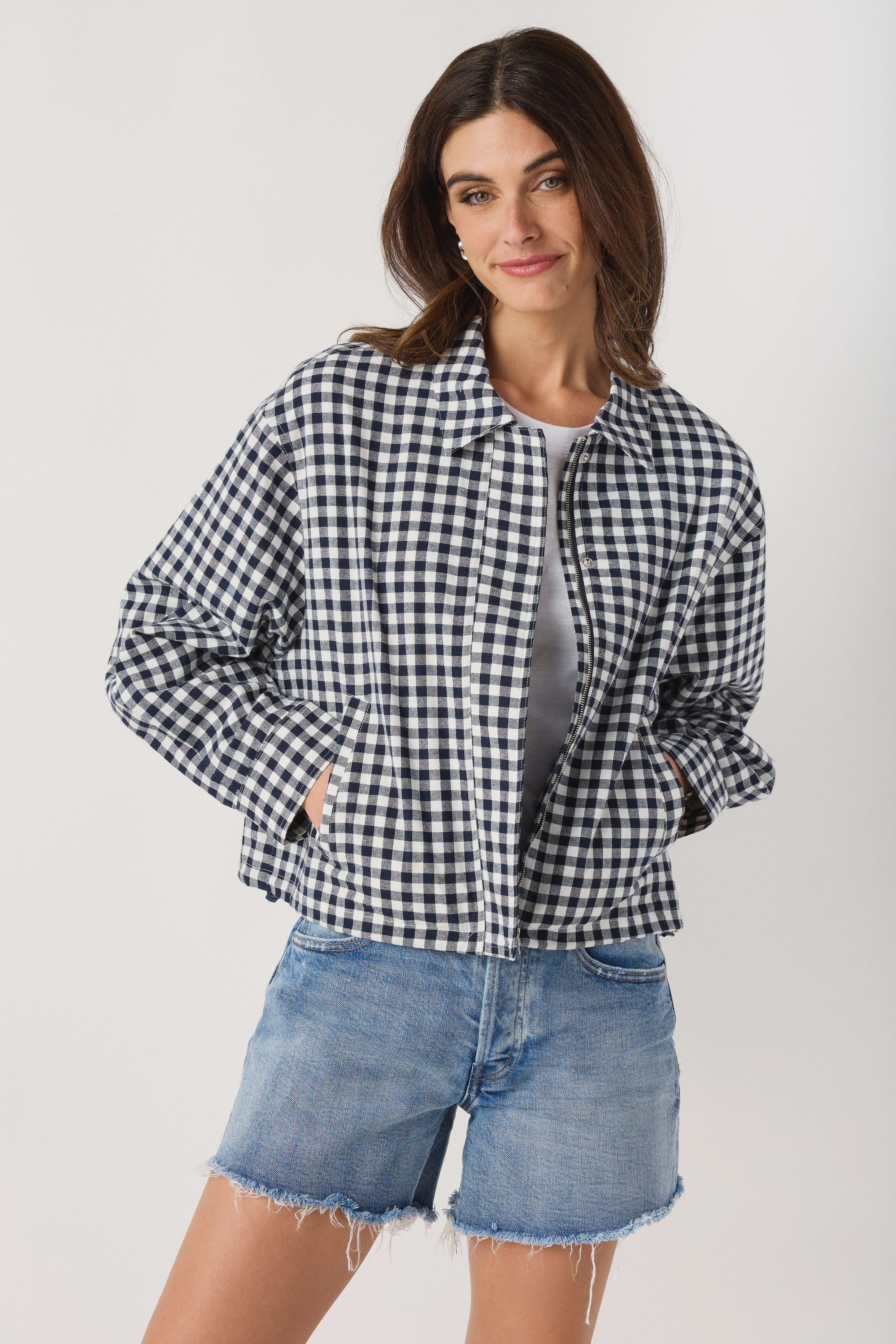 Raisonnel Gingham Jacket – Social Threads