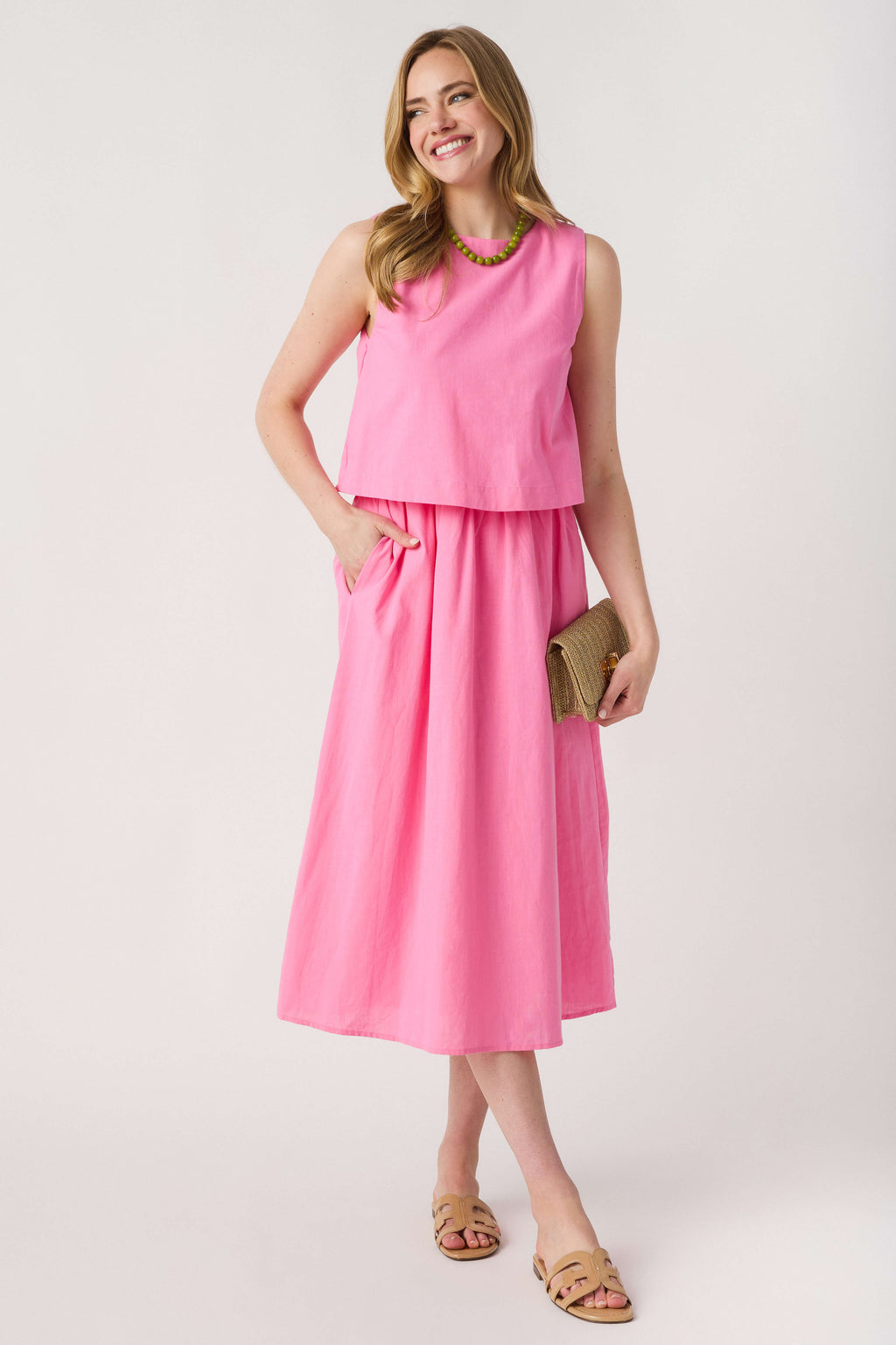 Wishlist Layered Midi Dress