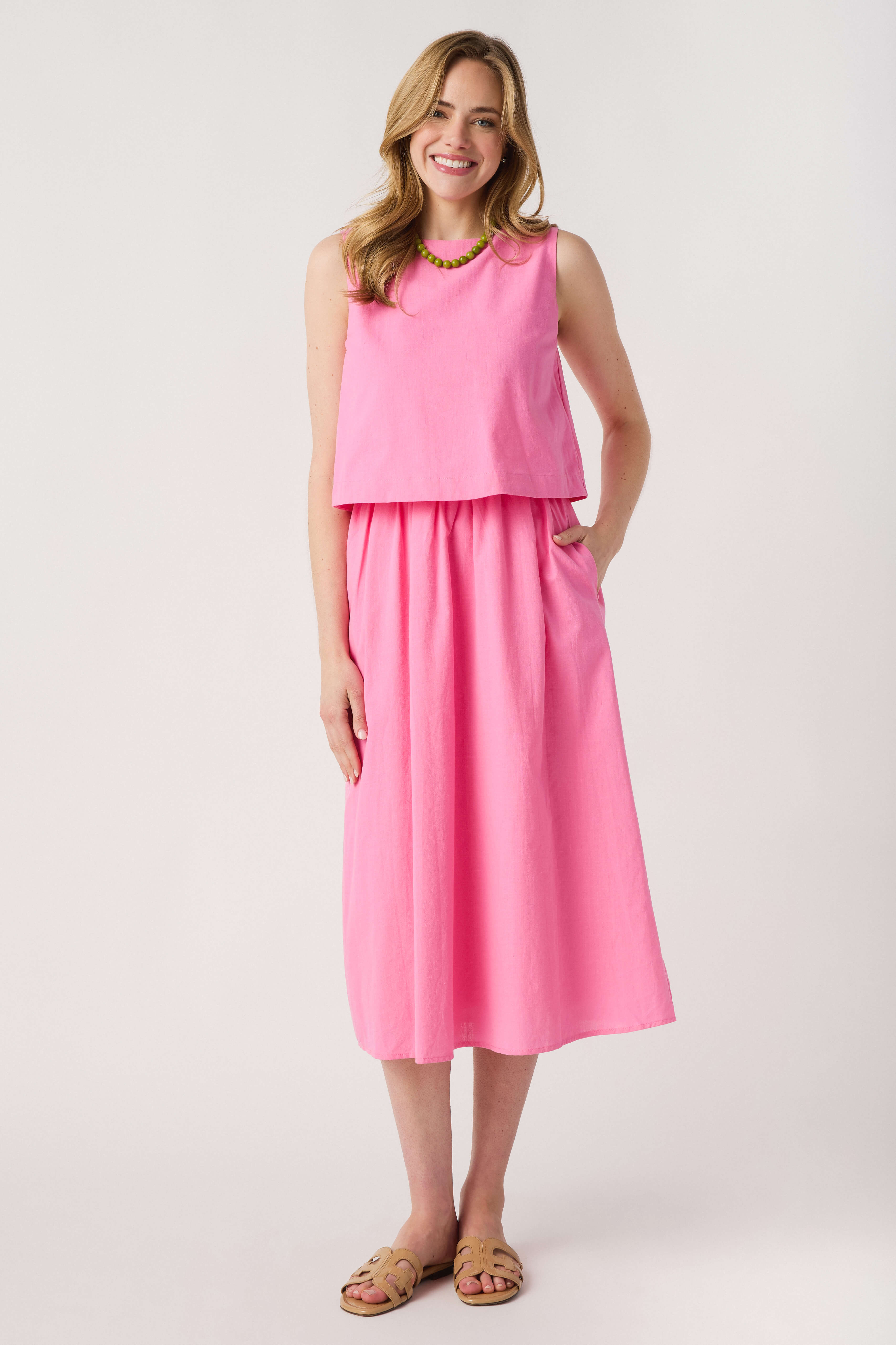 Wishlist Layered Midi Dress