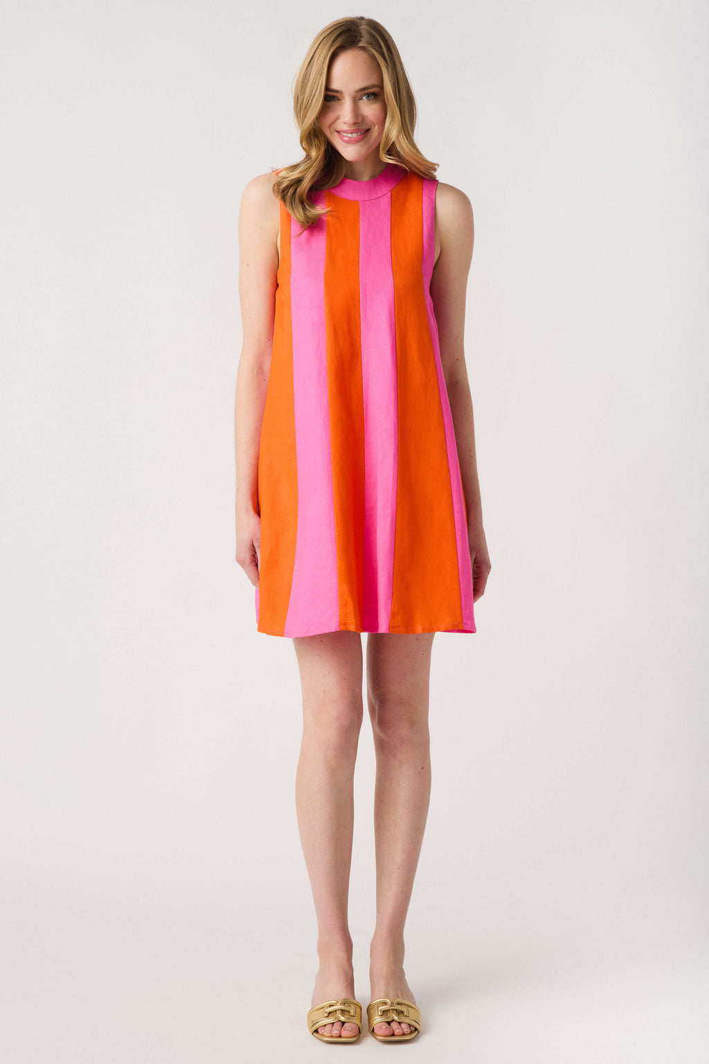 THML Colorblock Mini Dress