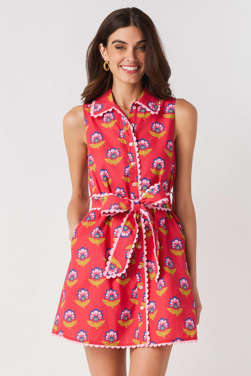 TCEC Poppy Tie Waist Dress