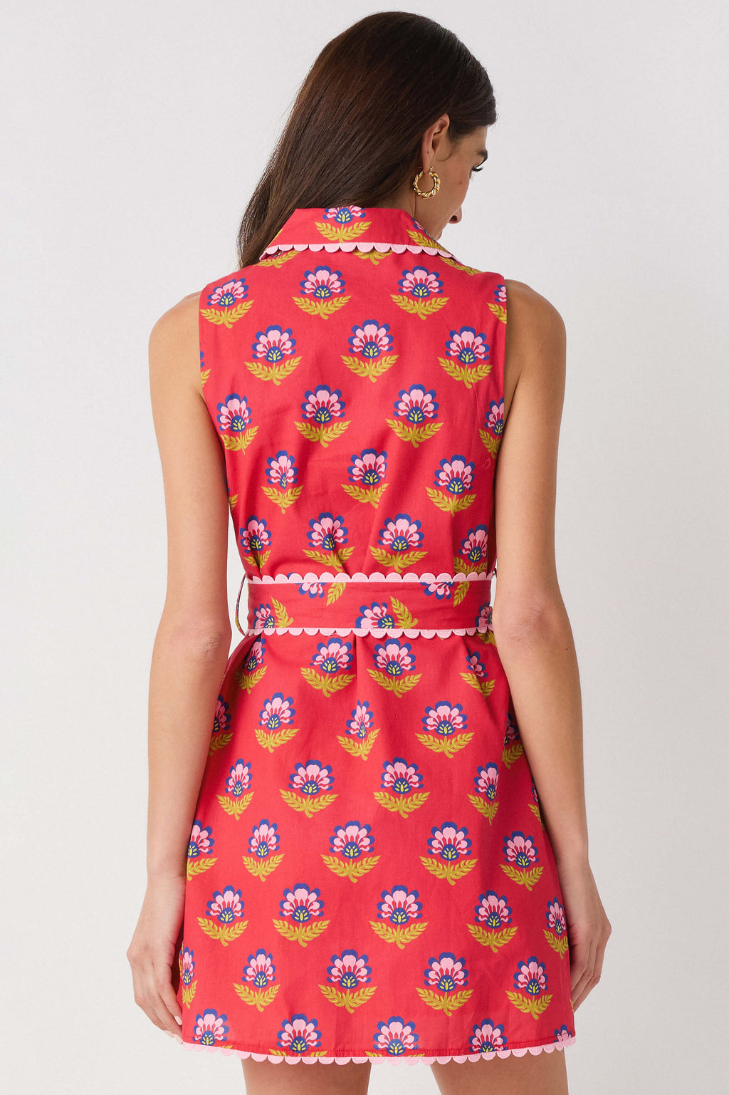 TCEC Poppy Tie Waist Dress