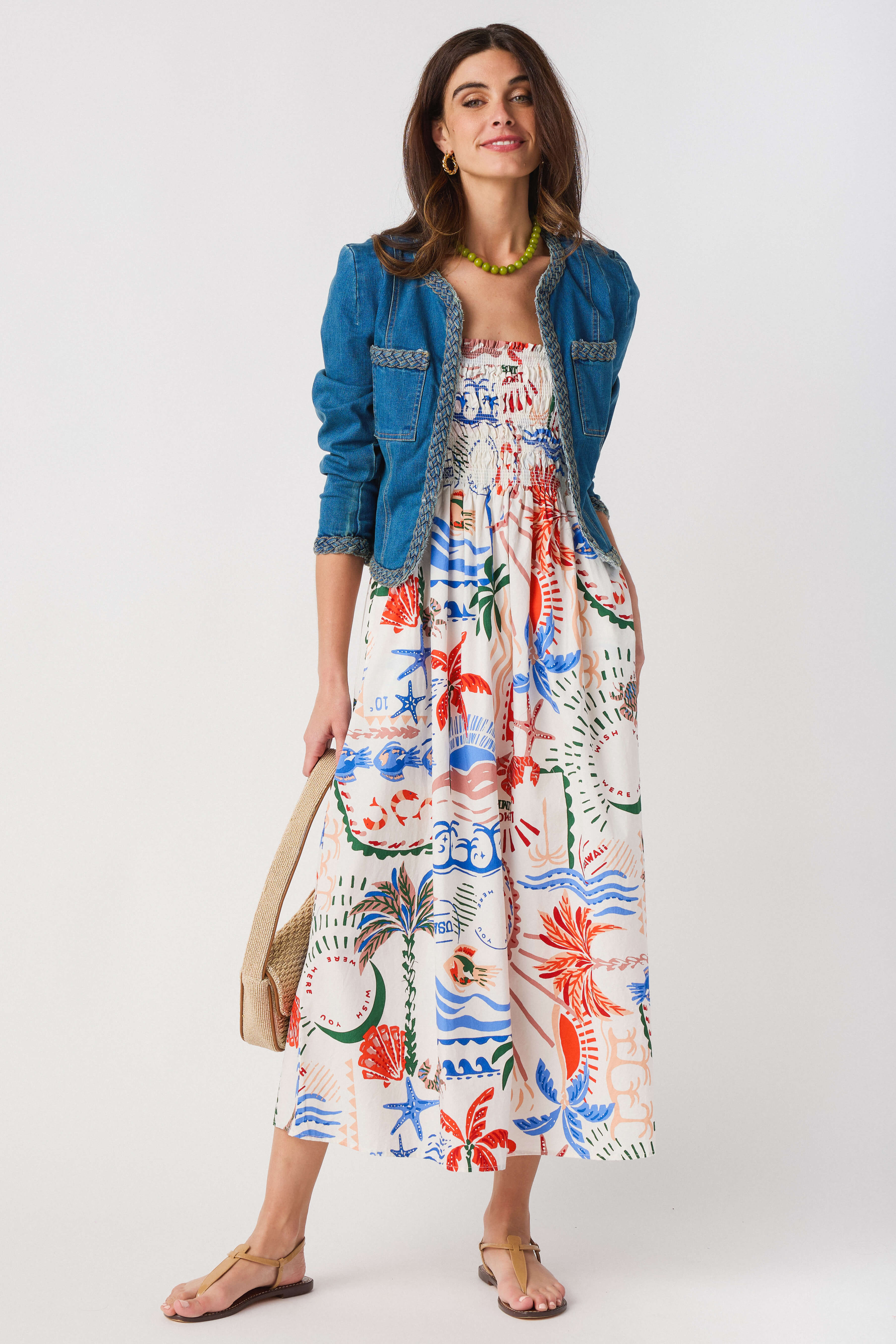 Z Supply Cornelia Getaway Midi Dress