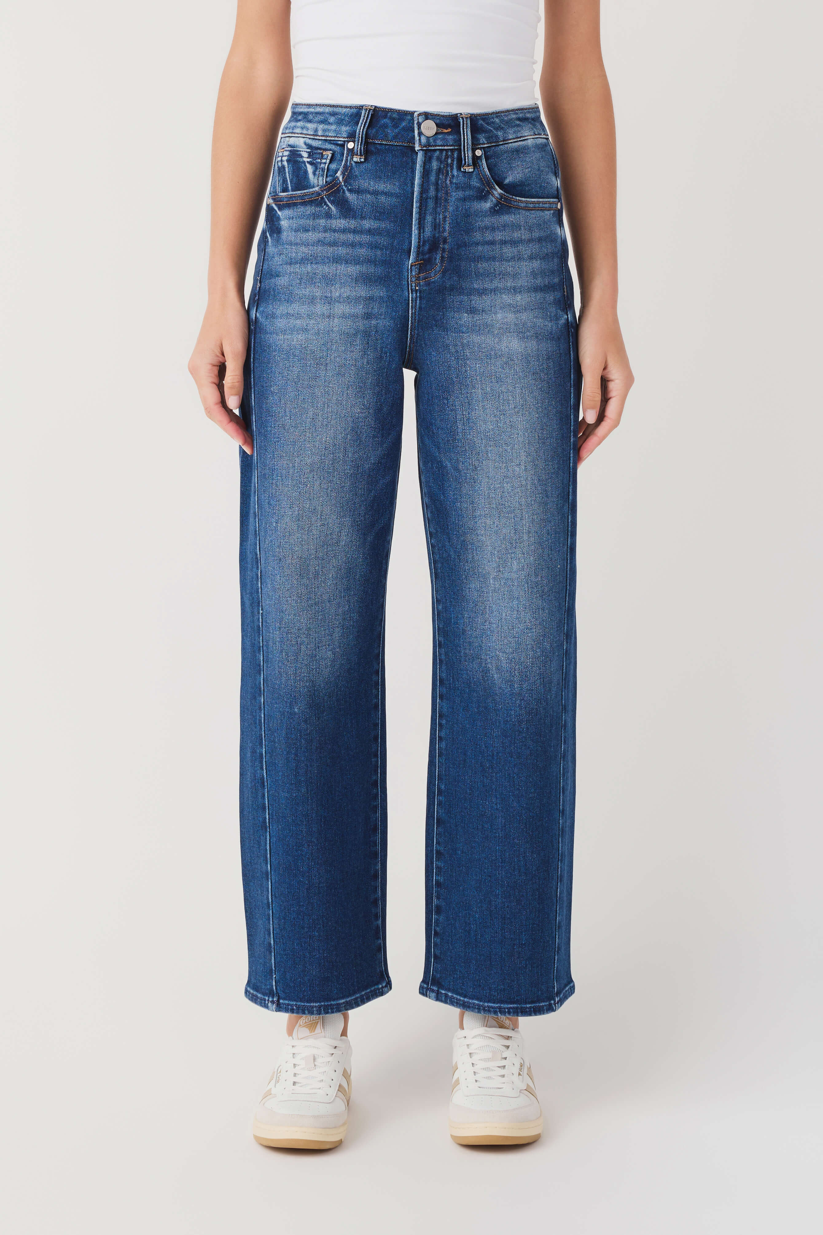 Risen Wren High Rise Barrel Jeans
