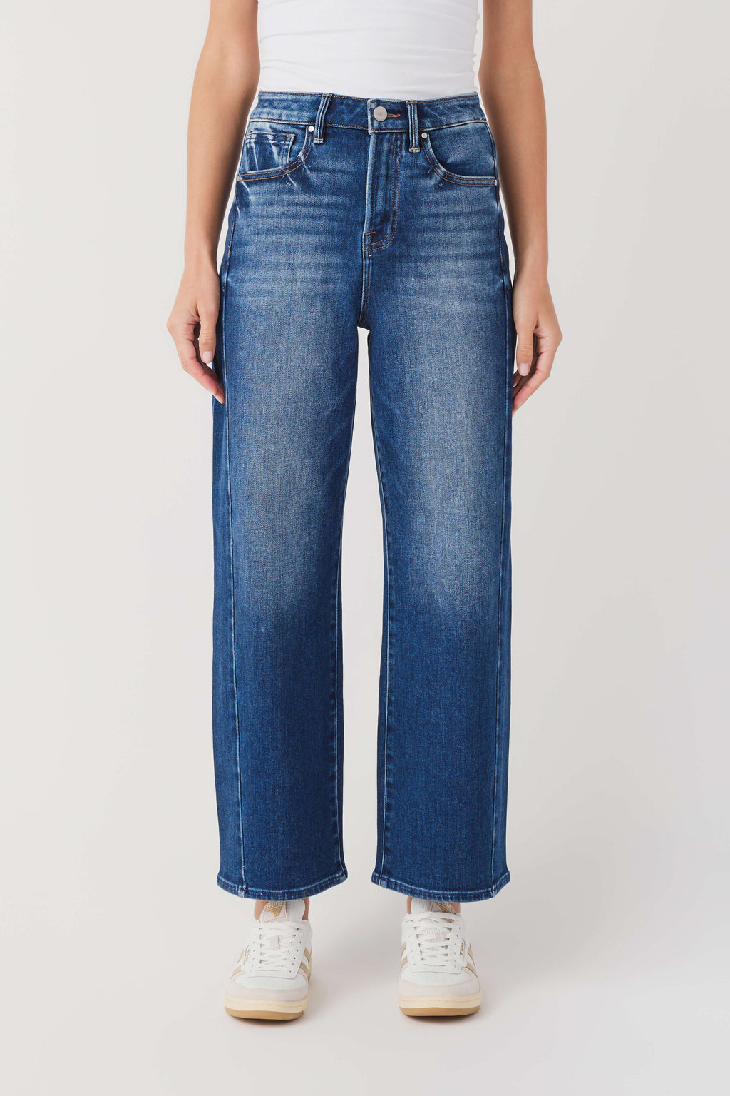Risen Wren High Rise Barrel Jeans