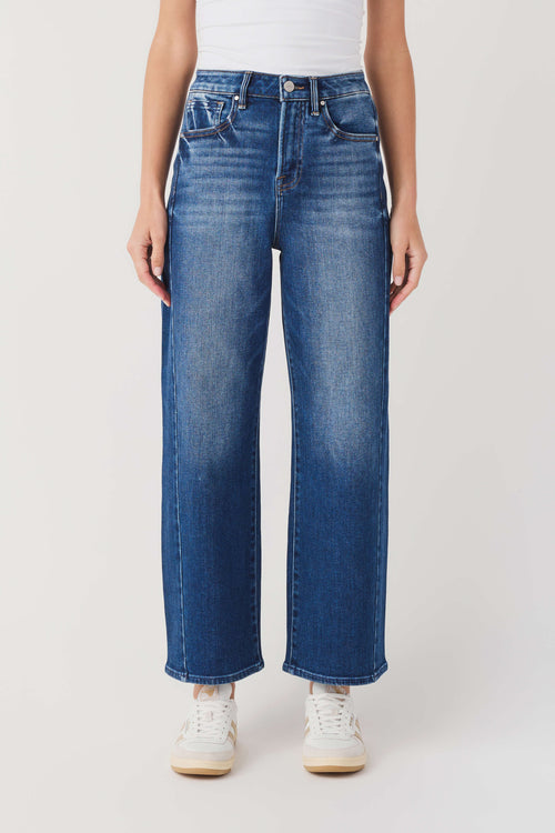 Risen Wren High Rise Barrel Jeans