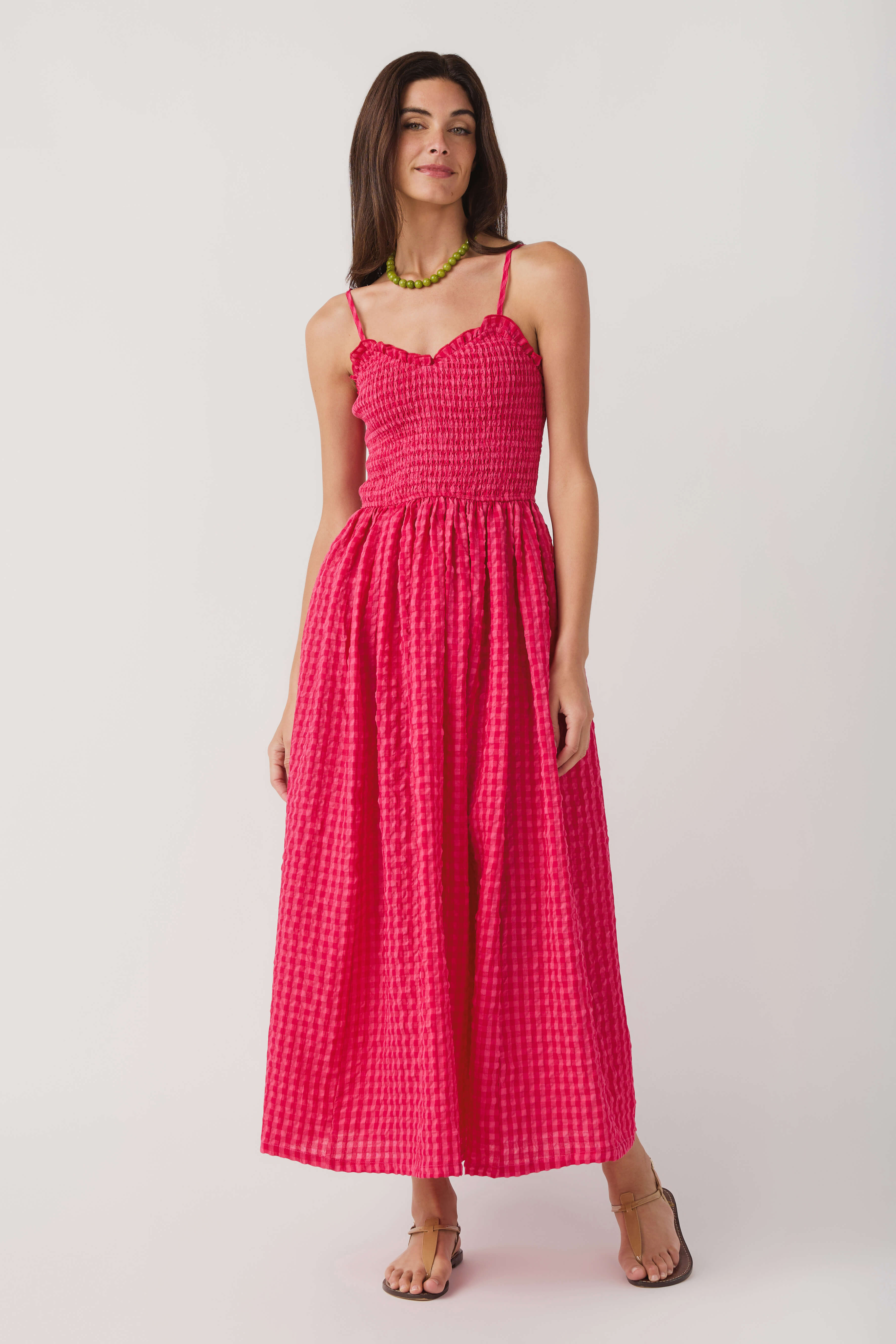 Miou Muse Gingham Dress