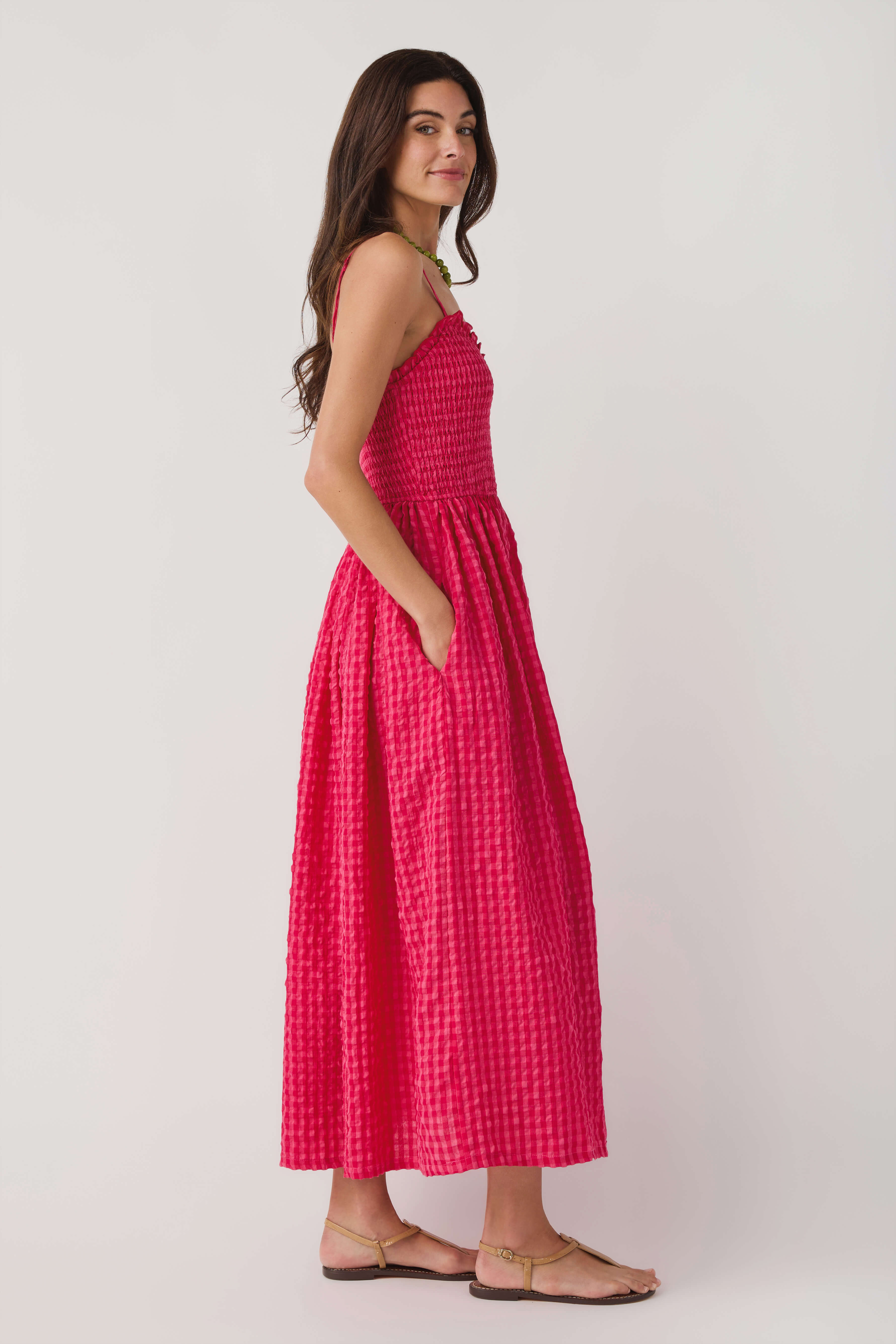 Miou Muse Gingham Dress