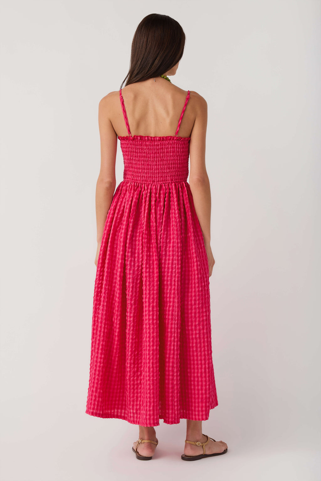 Miou Muse Gingham Dress