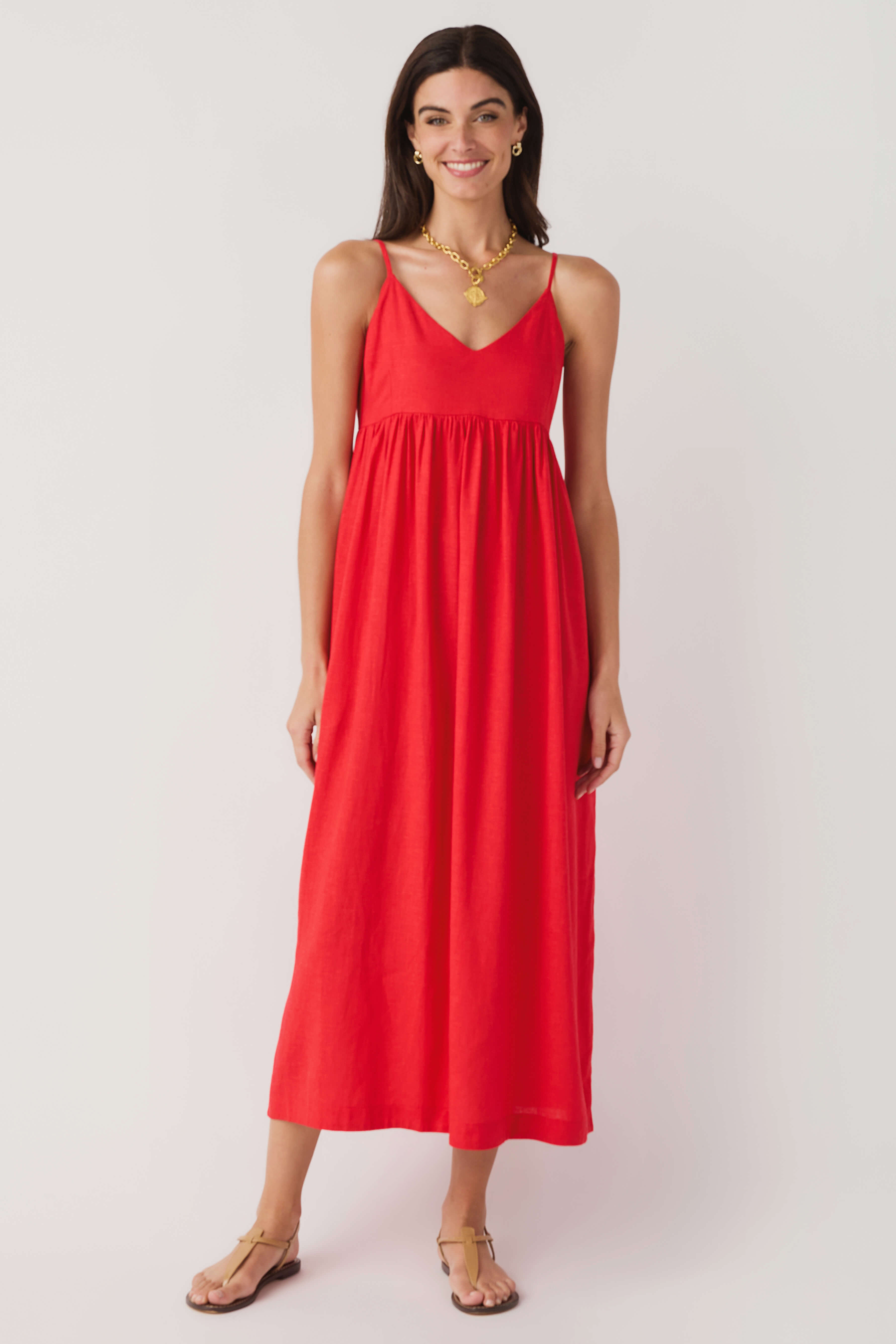 Olivaceous Allison Maxi Dress