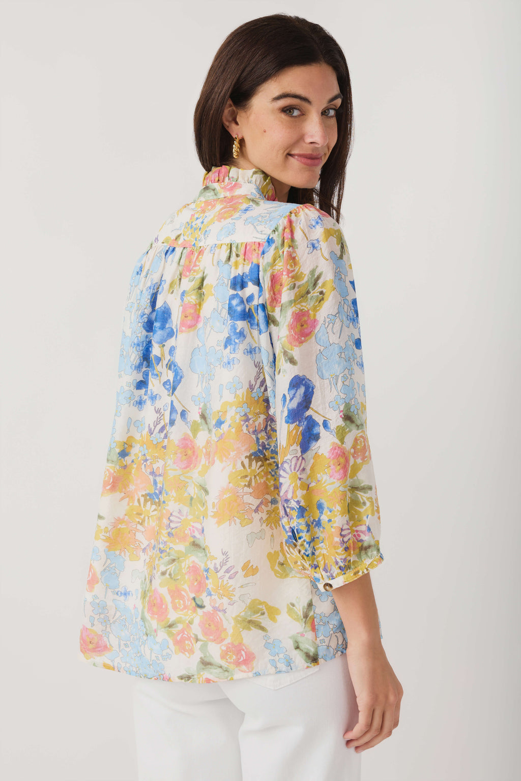 Jodifl Floral Chiffon Top