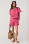&Merci Striped Short Set